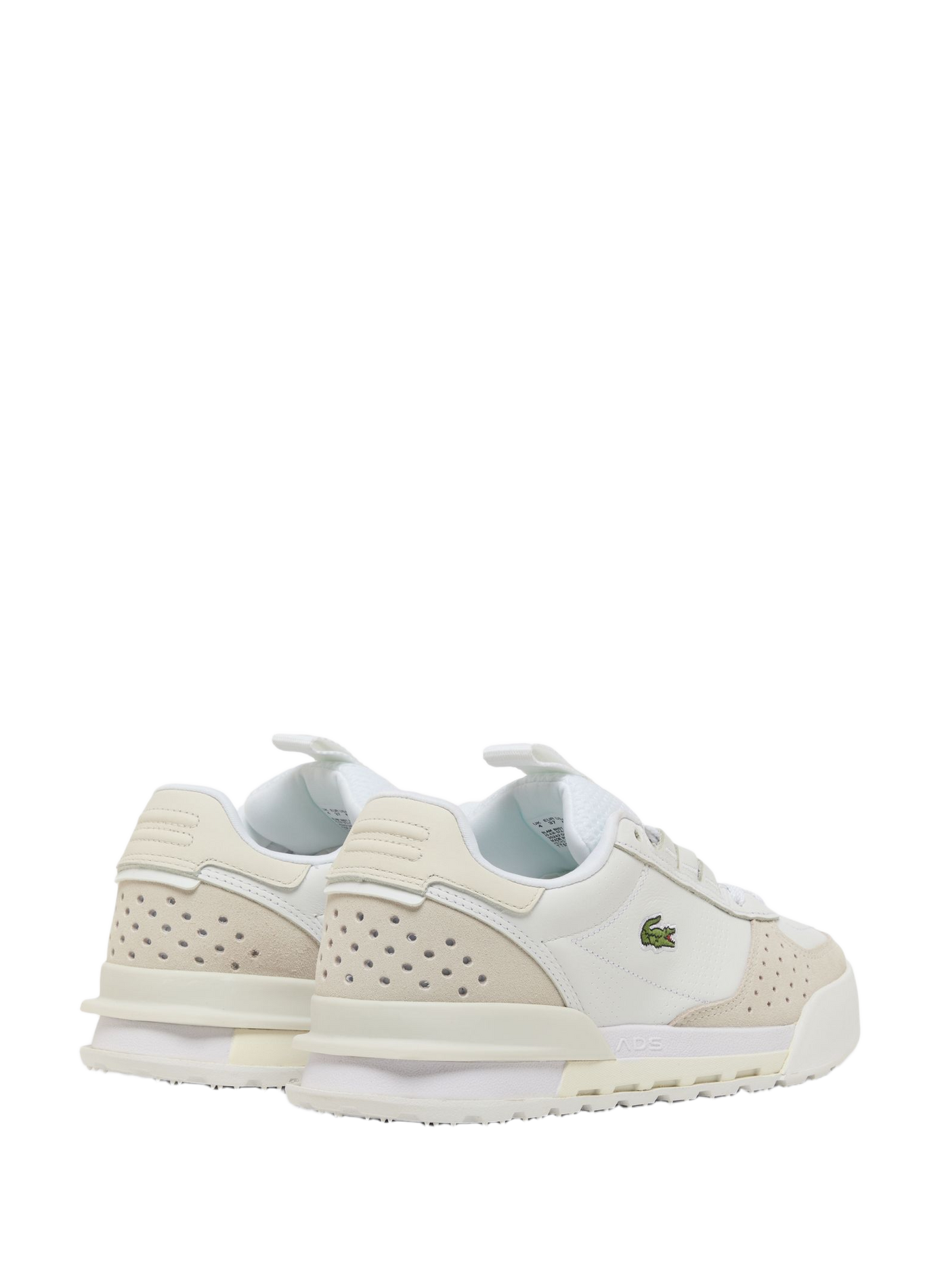 SLAM BREAK 226 2 SFA mixed leather sneakers LACOSTE White
