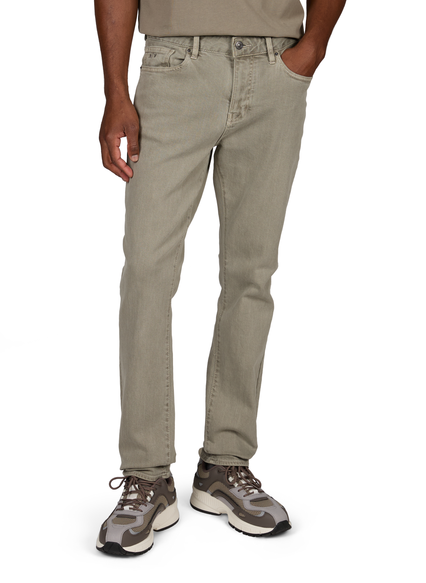 Armani Exchange Slim Fit Jeans XM000070 AF27185 ARMANI EXCHANGE Beige