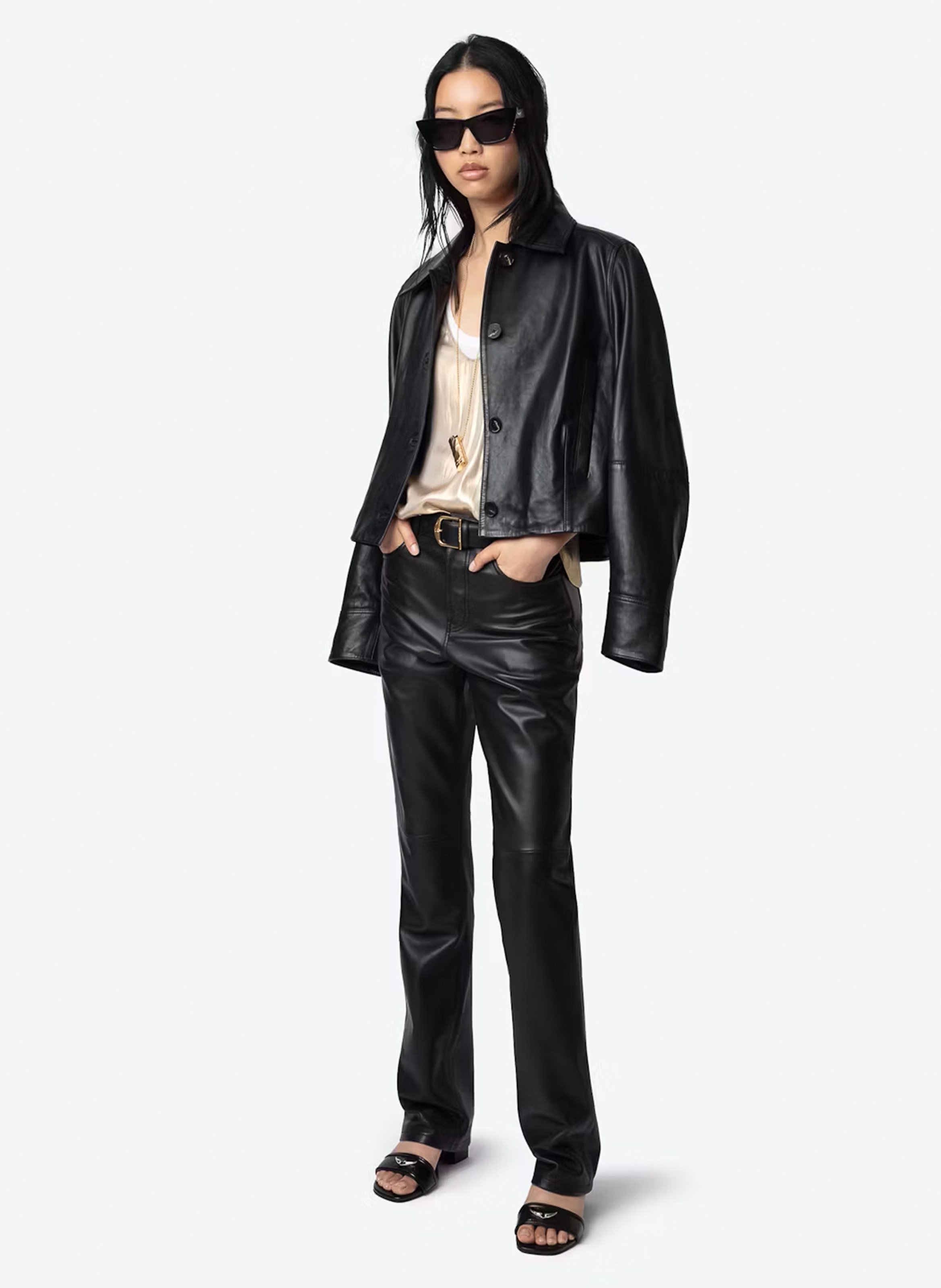 Top col rond tarys ZADIG&VOLTAIRE Doré