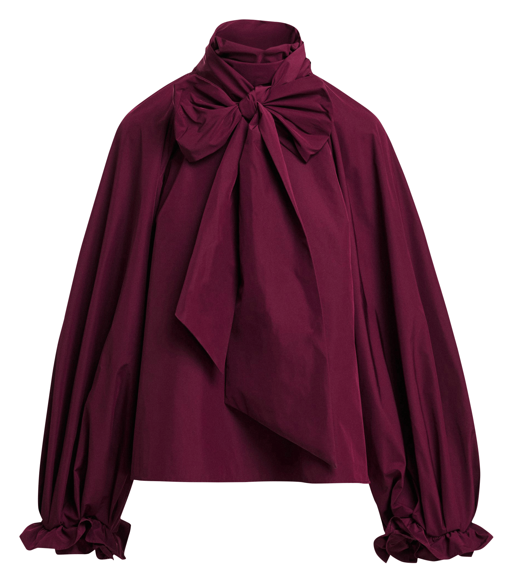 Blouse ample col lavallière keily ESSENTIEL ANTWERP Rouge