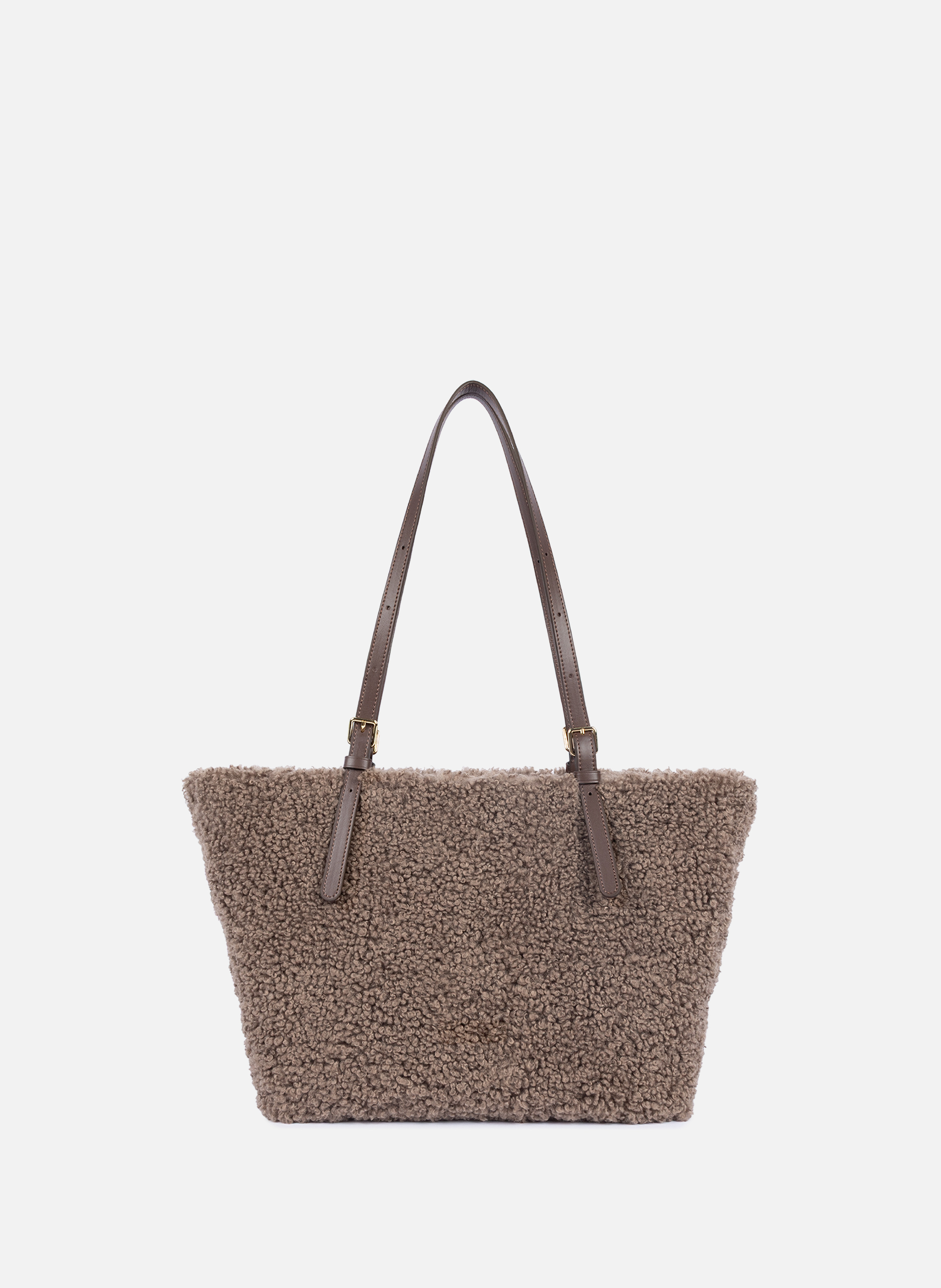 Sac cabas épaule - moumoute | Marron LANCASTER Femme