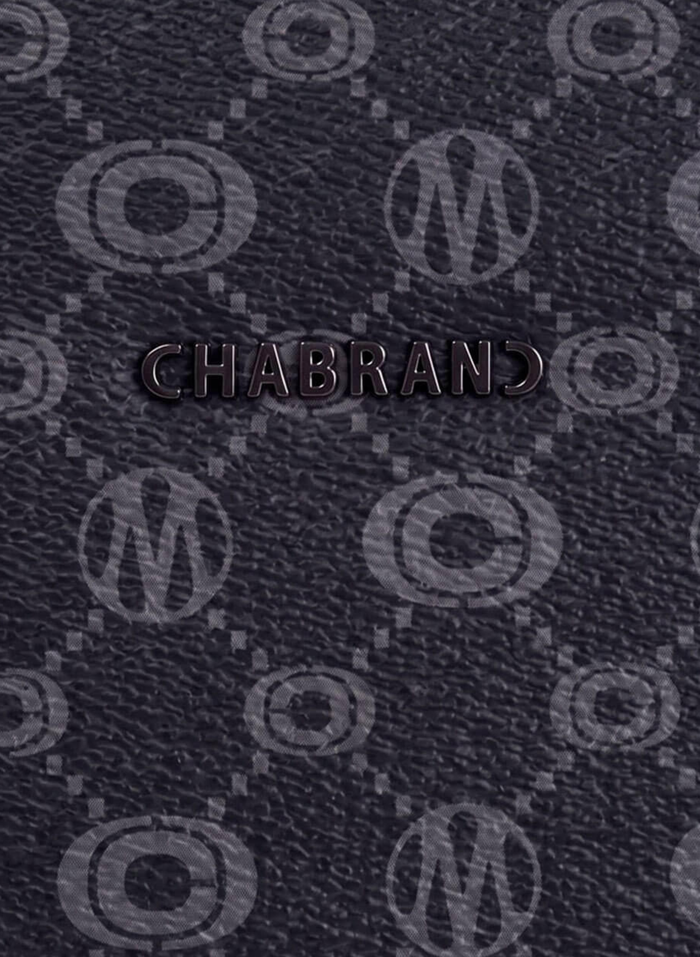 OM x Chabrand coated canvas crossbody bag | Grey CHABRAND Men