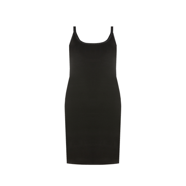 Alexander Wang Fitted Midi Dress In Black