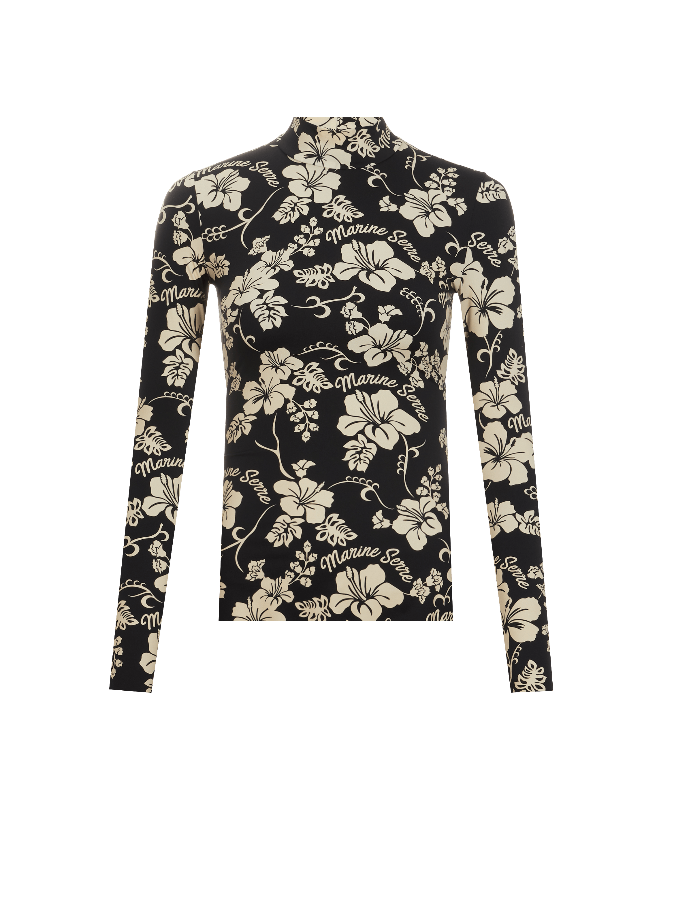 Top met lange mouwen met logo MARINE SERRE Veelkleurig