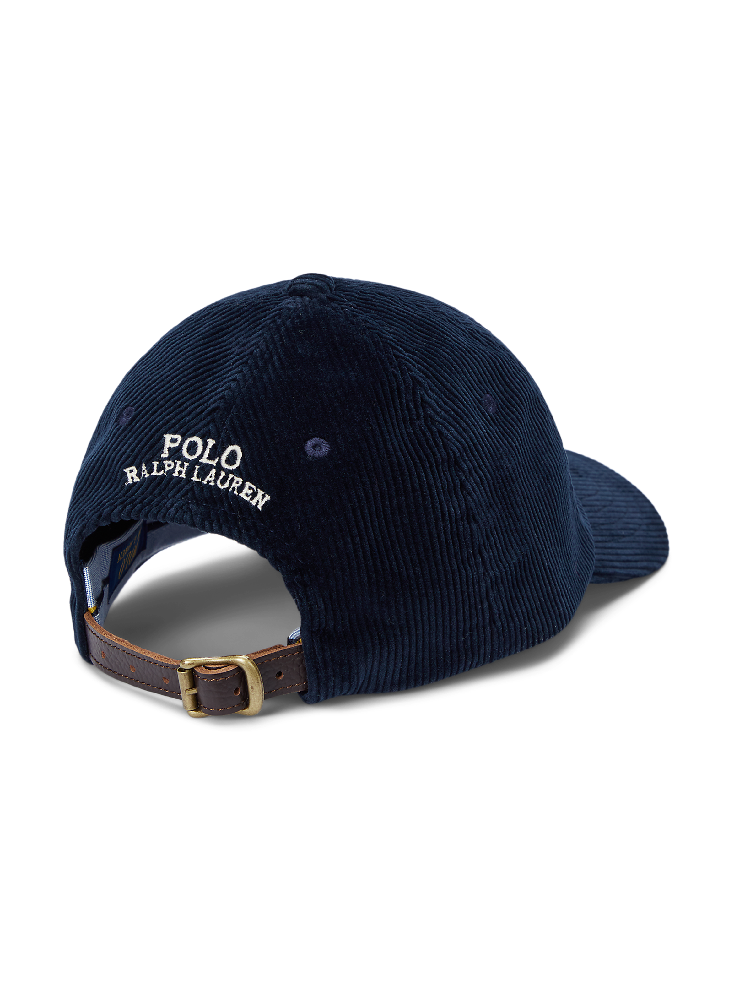 Corduroy baseball cap POLO RALPH LAUREN Blue