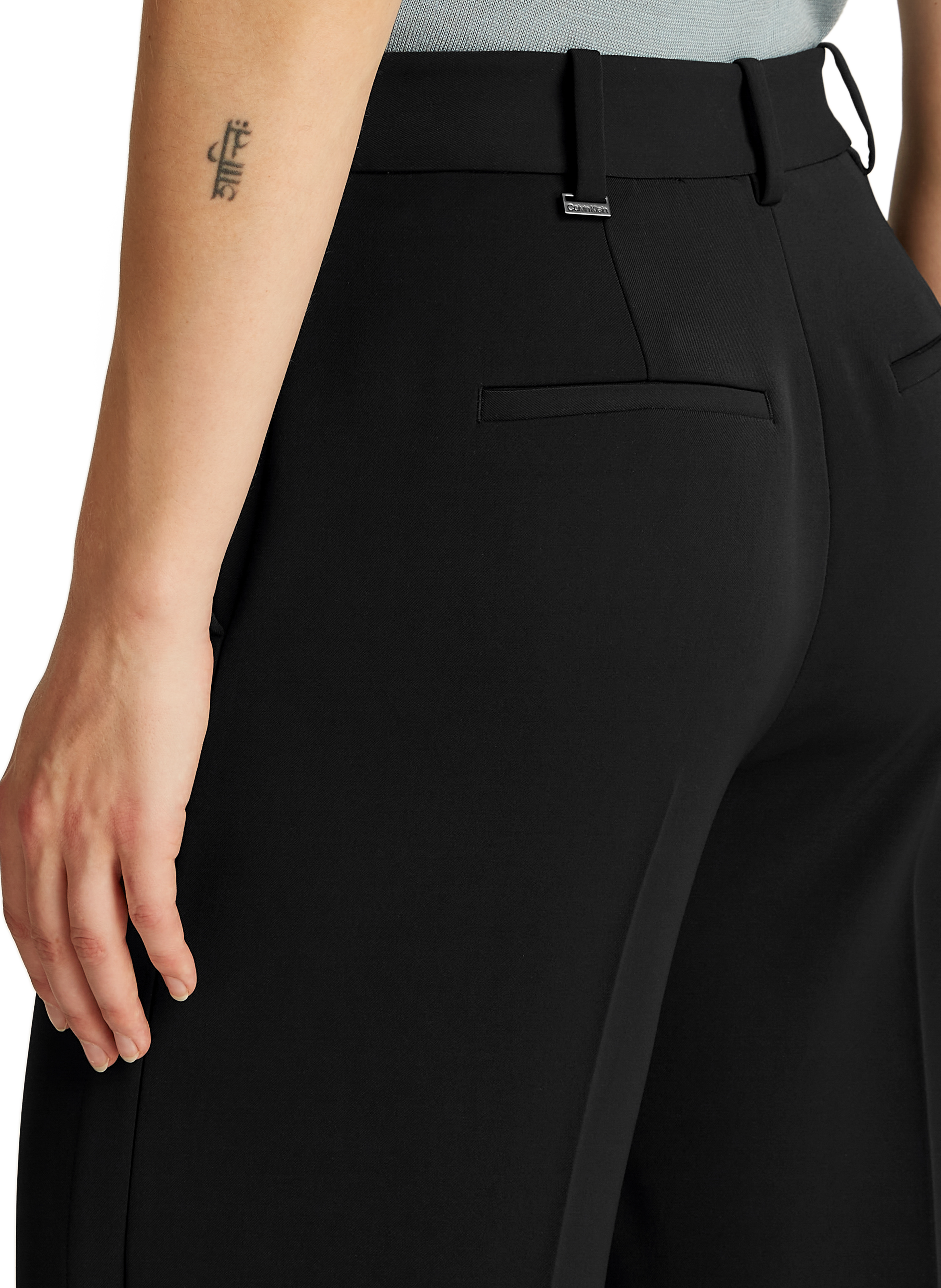 Pantalon slim  CALVIN KLEIN Noir
