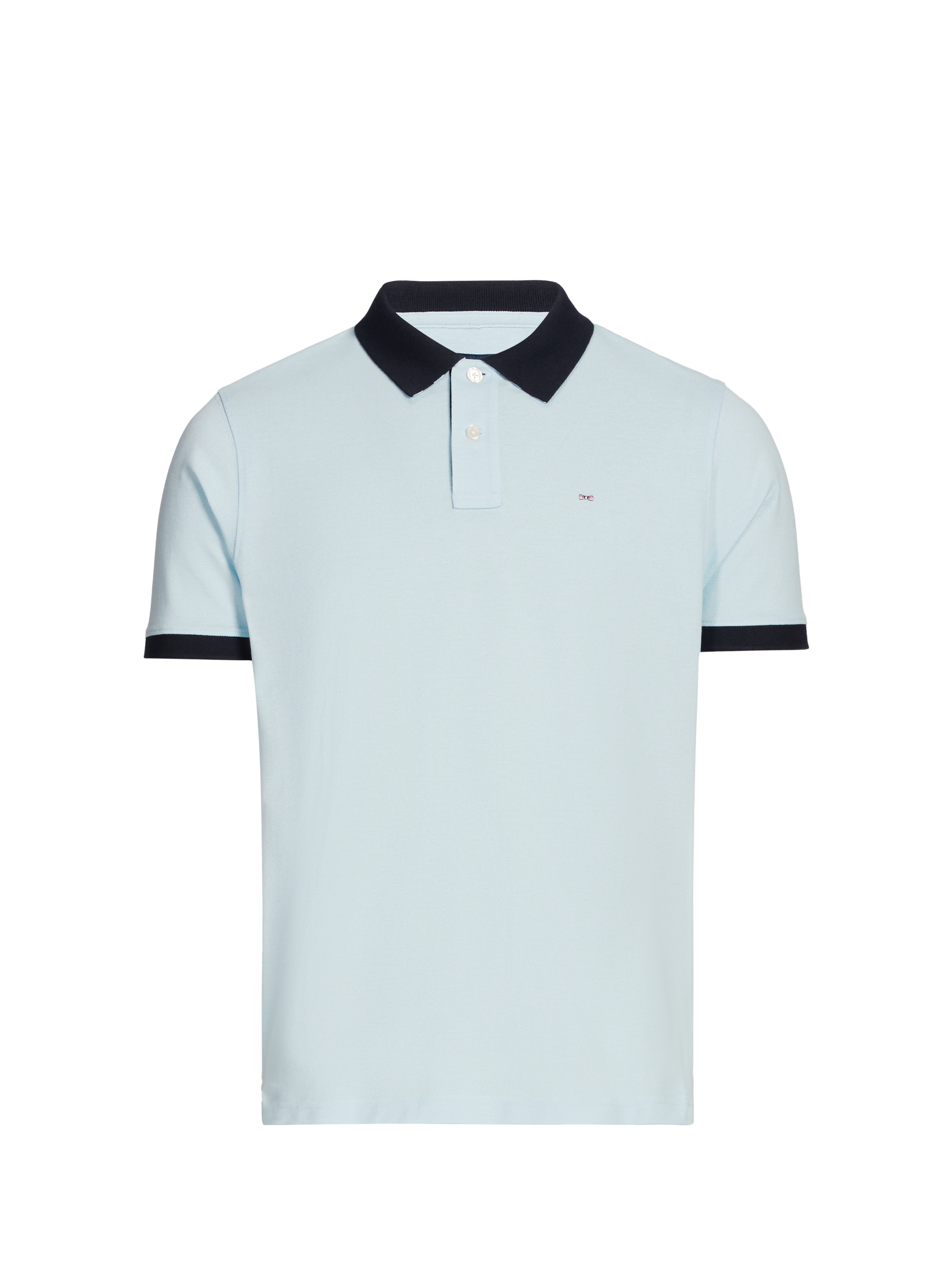 Polo manches courtes en coton EDEN PARK Bleu