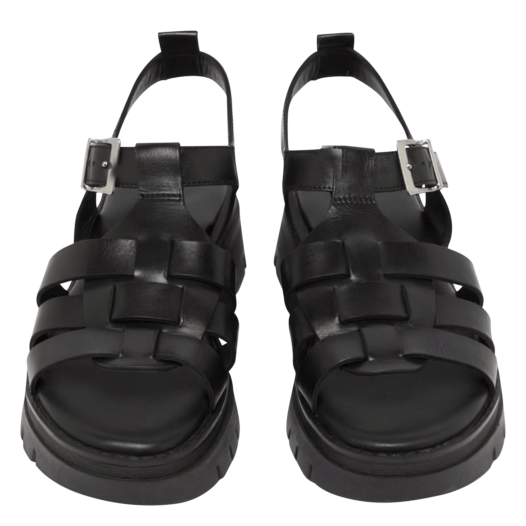 Sandales à talons en cuir anastasia JONAK Noir