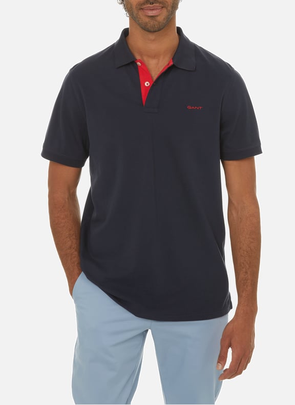 Polo en coton Bleu by GANT GANT Polo en coton Bleu
