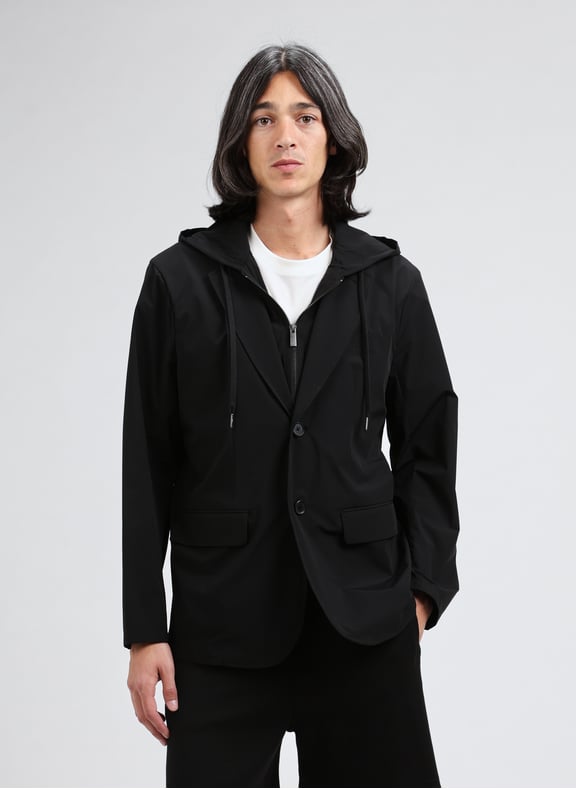 Blouson décontracté amovible Noir by ARMANI EXCHANGE ARMANI EXCHANGE Blouson décontracté amovible Noir