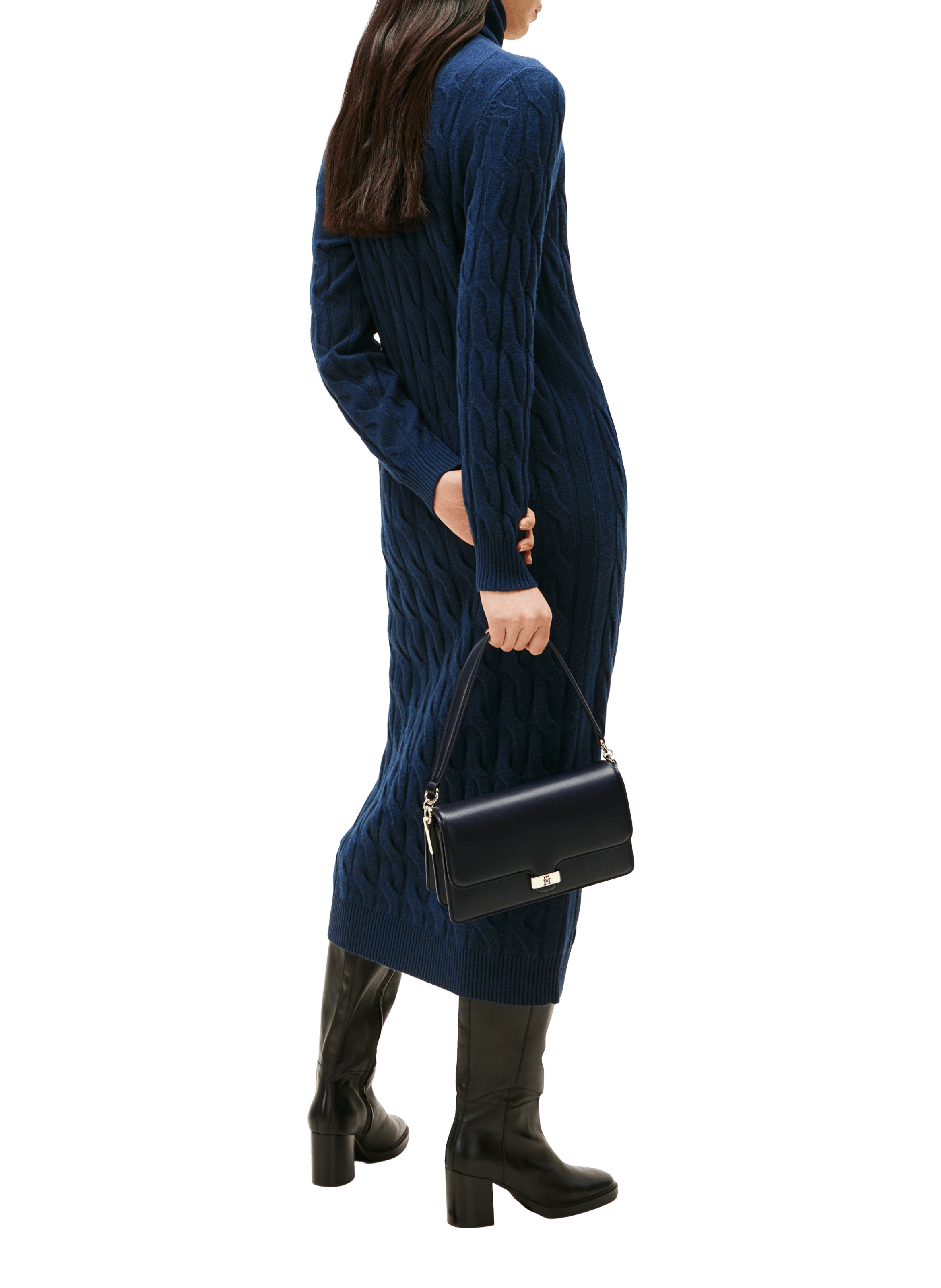 Heritage shoulder bag TOMMY HILFIGER Blue