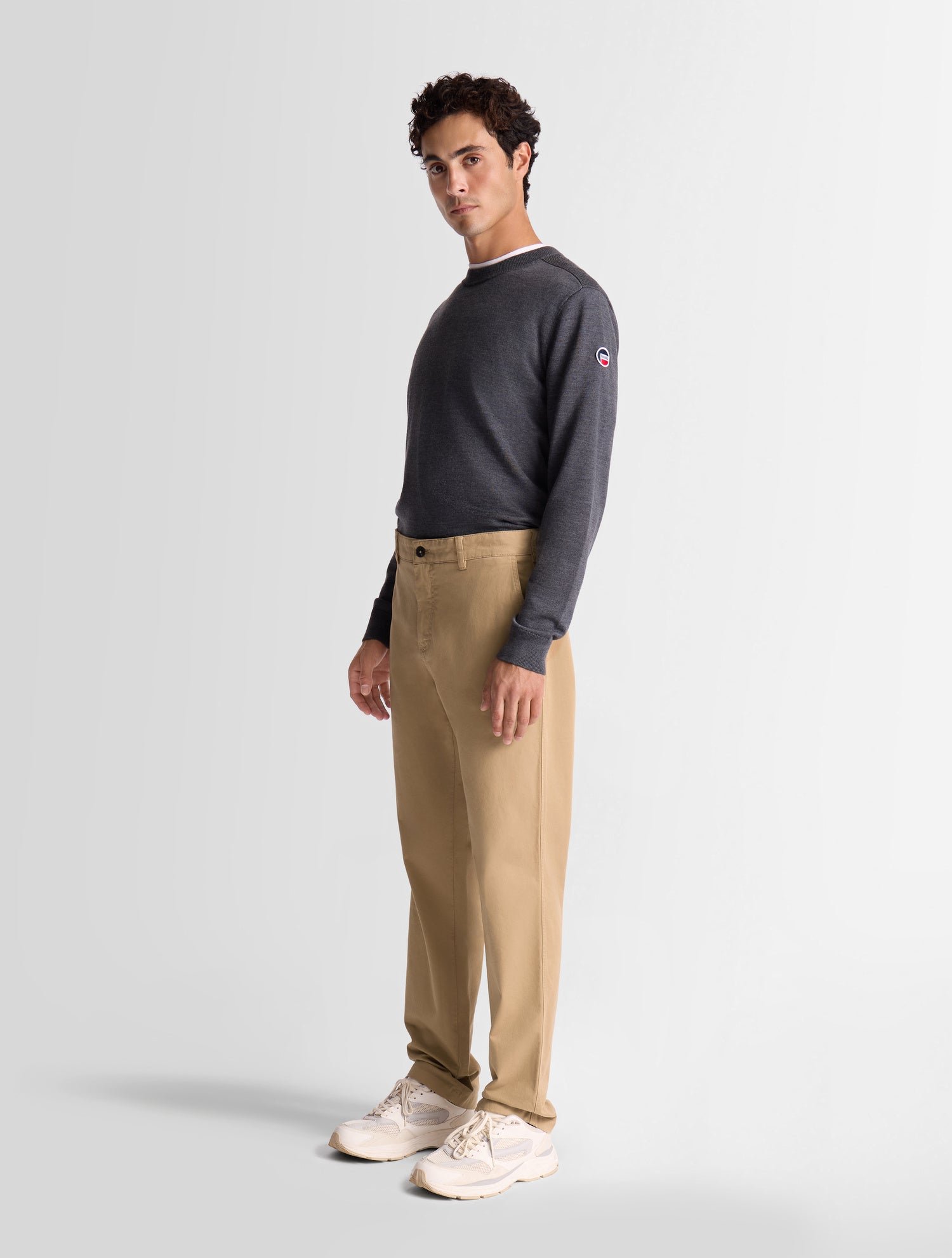 Pantalon sletonar coupe regular FUSALP Beige