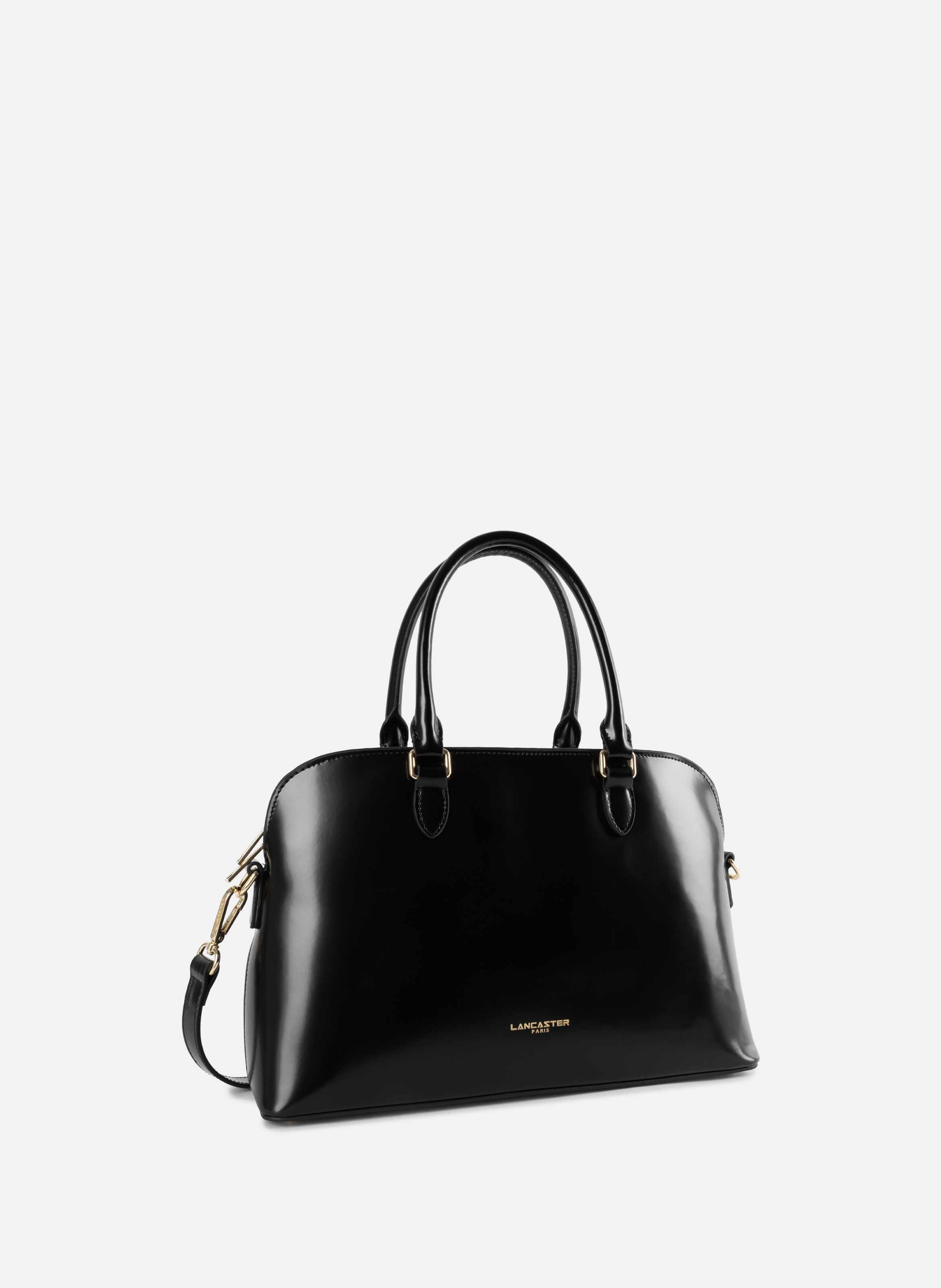 Grand sac demi lune - gelato jia LANCASTER Noir