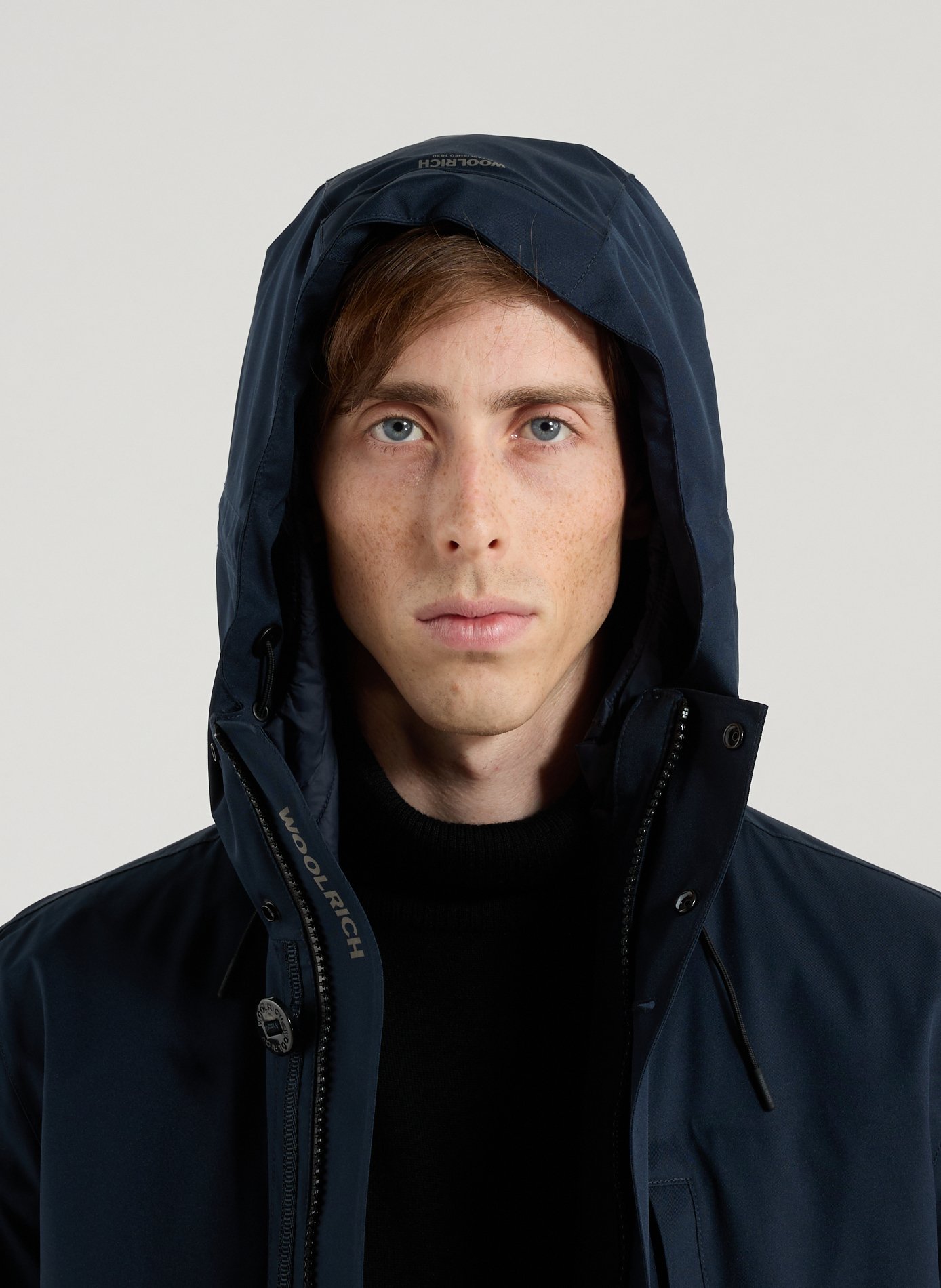 Parka à capuche  WOOLRICH Bleu