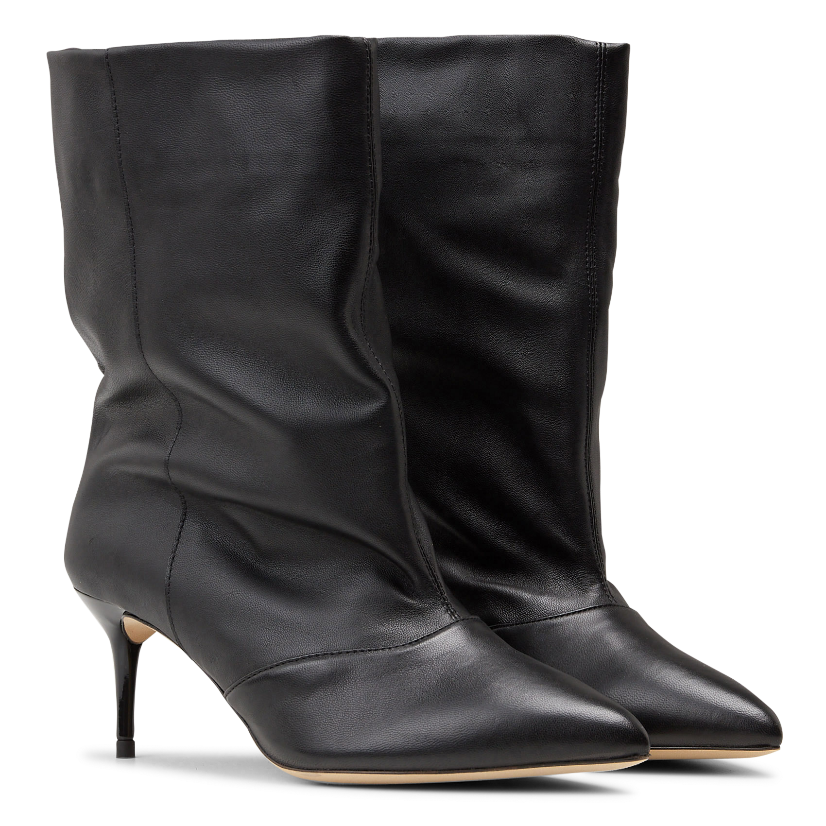 Bottines en cuir lolylow IRO Noir
