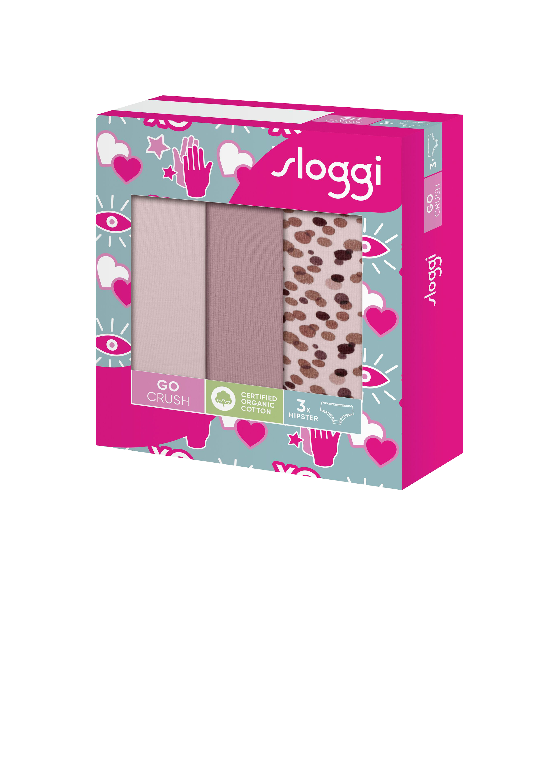 Pack of three cotton-blend briefs SLOGGI Multicolour