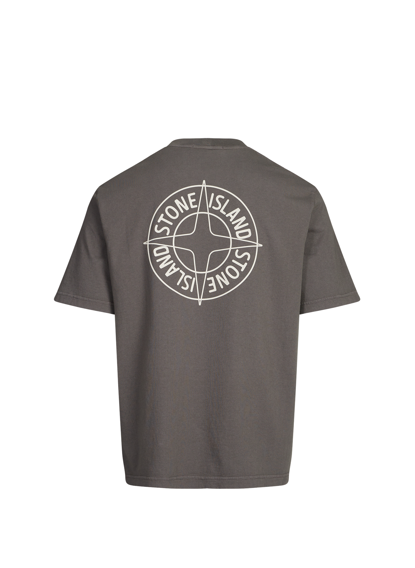 Printed T-shirt STONE ISLAND Grey