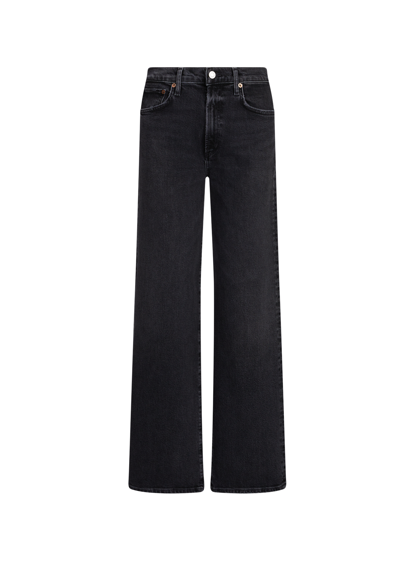 Straight-leg Harper jeans in blended cotton AGOLDE Black