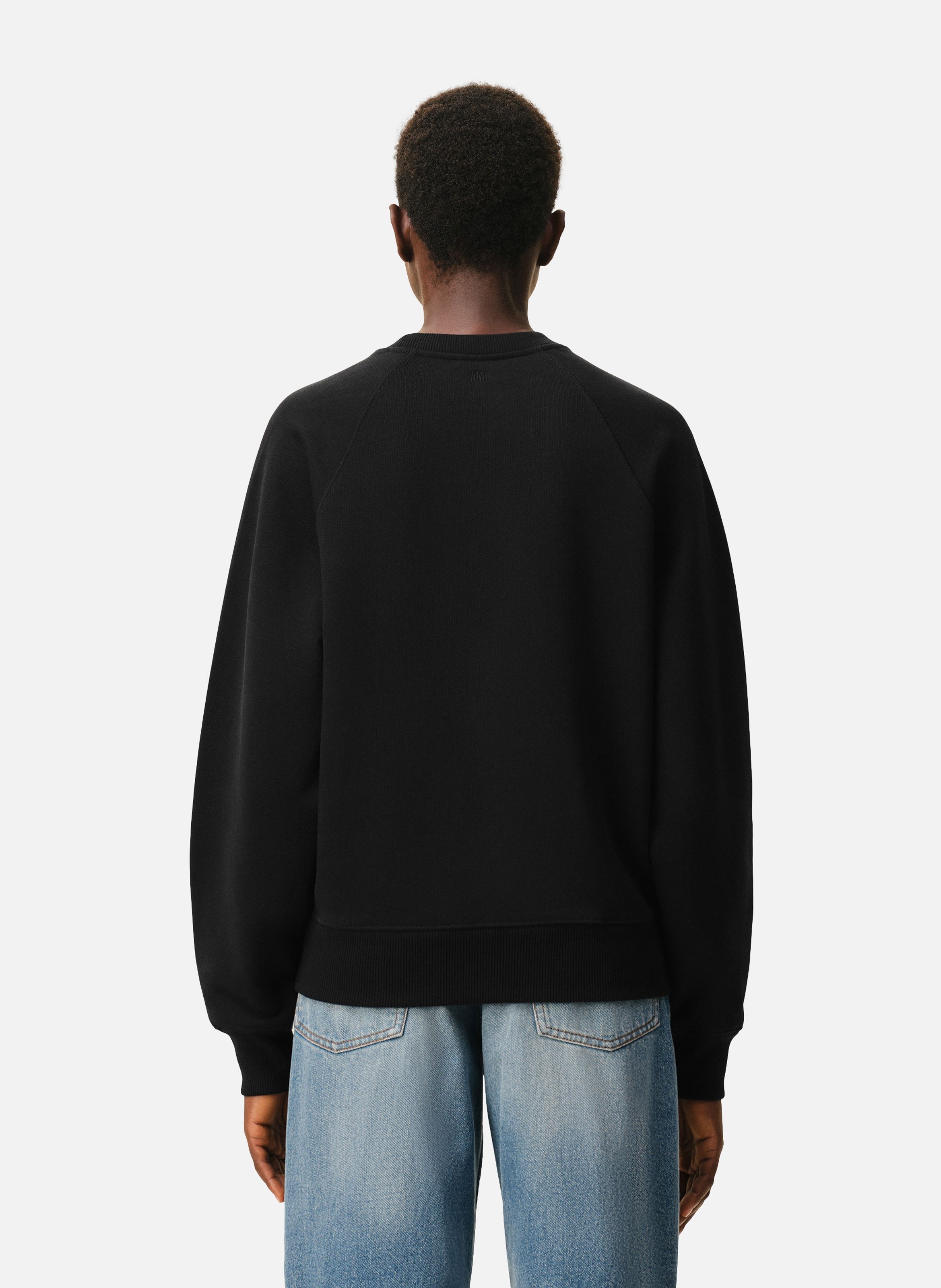 Sweatshirt Ami De Coeur En Coton unisexe AMI PARIS Noir