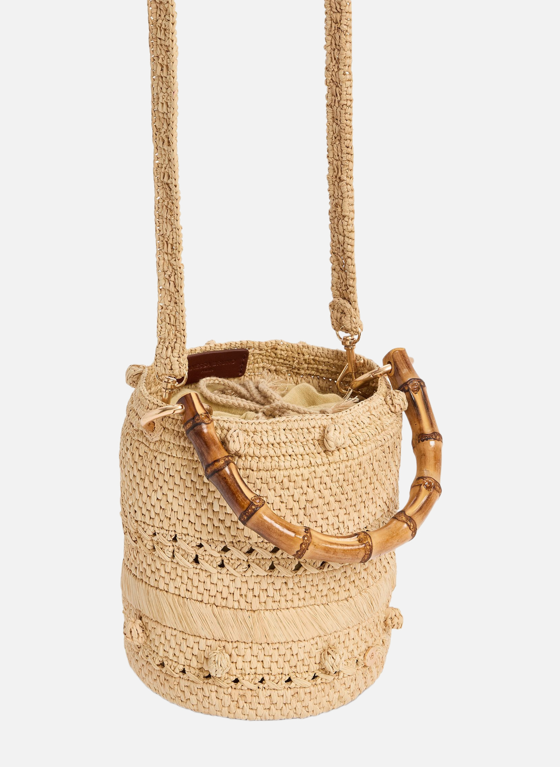 Petit sac seau VANESSA BRUNO Beige