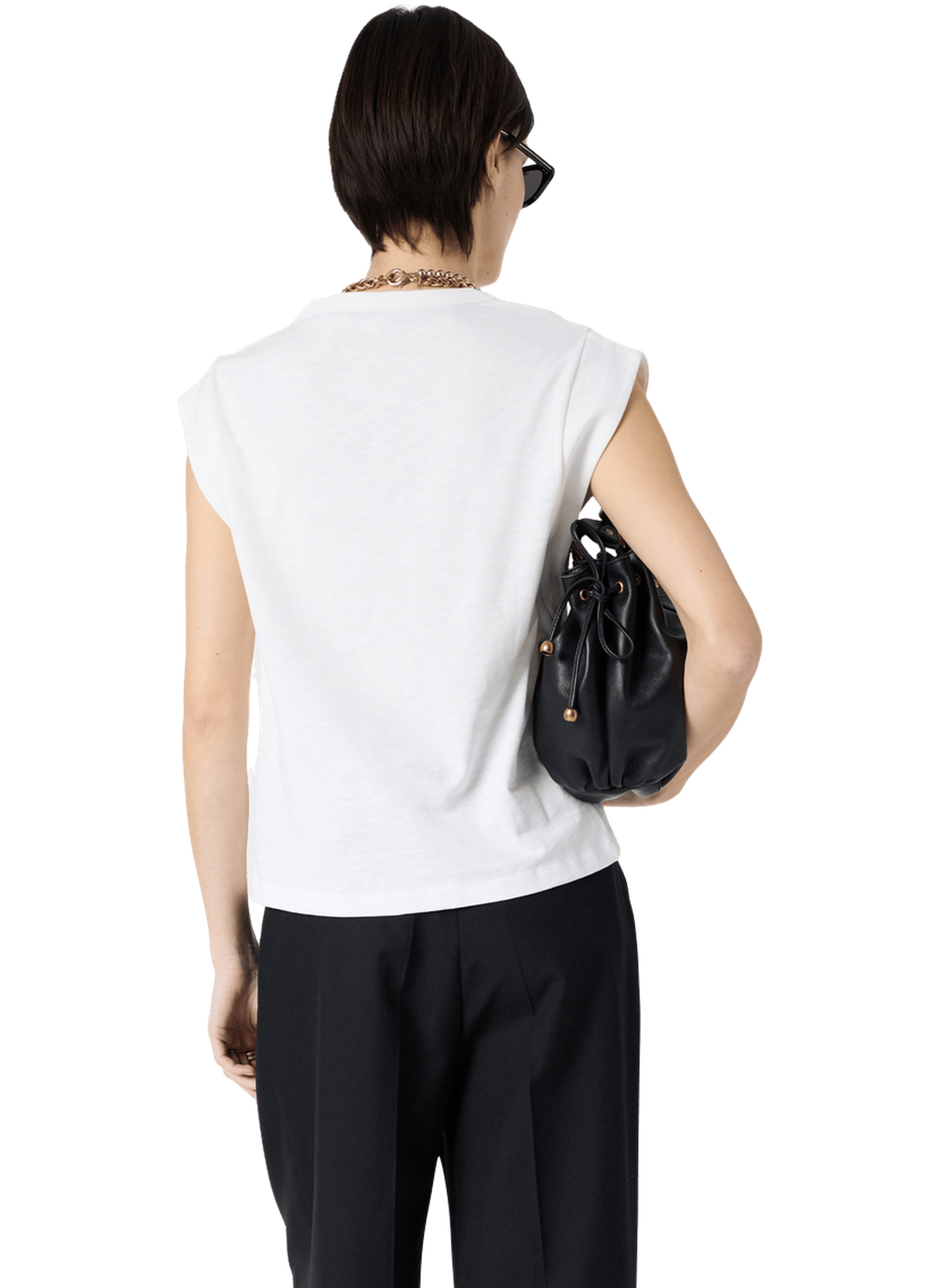 Débardeur en coton - marionne GERARD DAREL Blanc