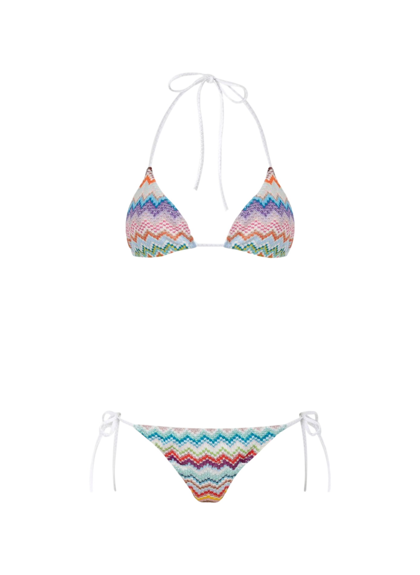 Bikini triangle à motif zigzag MISSONI Multicolore