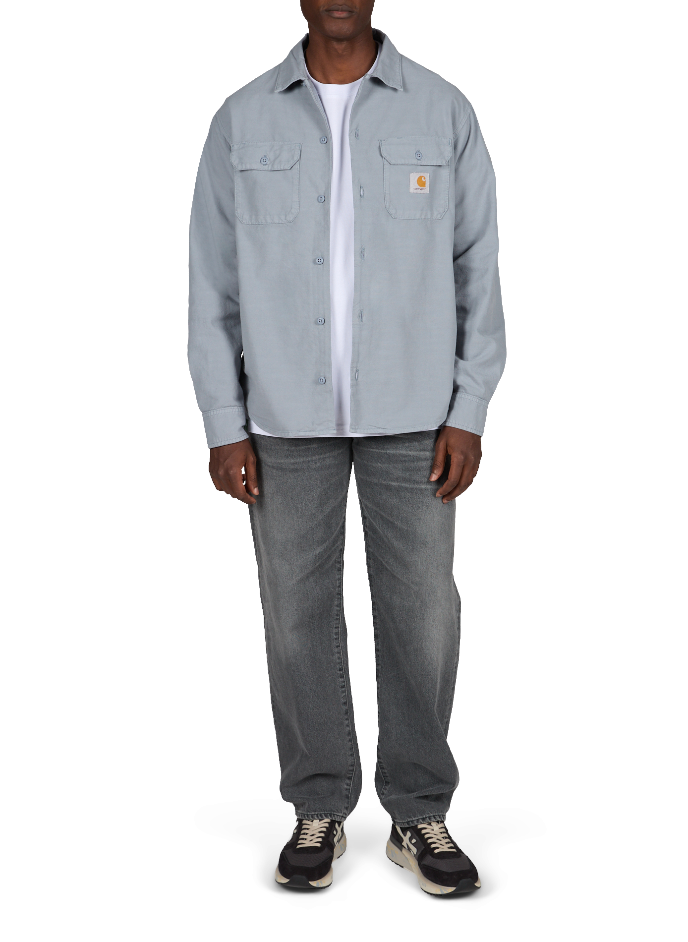 Straight shirt Kelsey in cotton CARHARTT WIP Blue