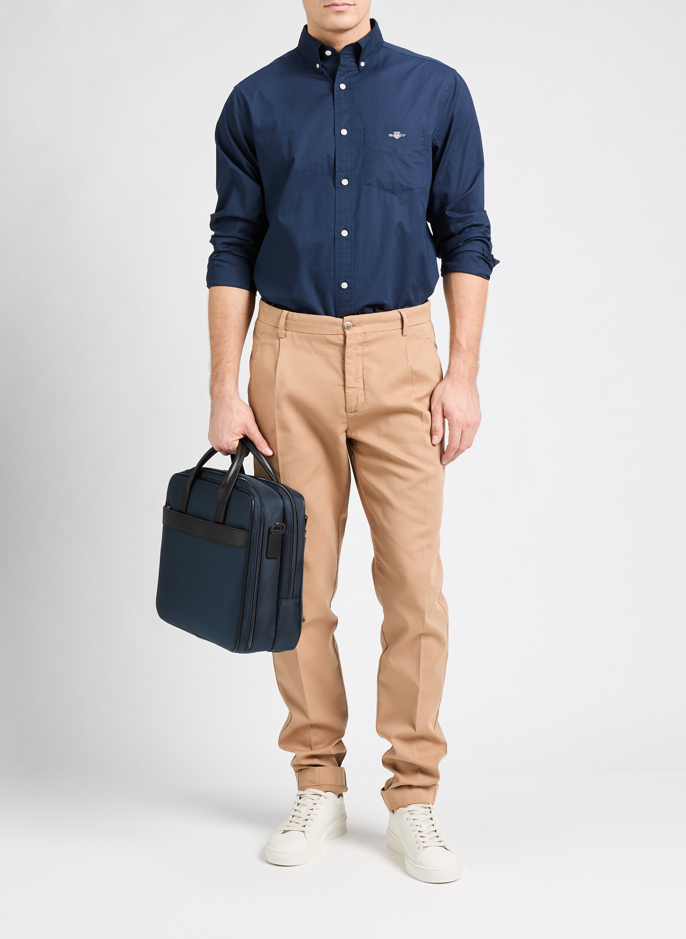 Chemise en coton GANT Bleu