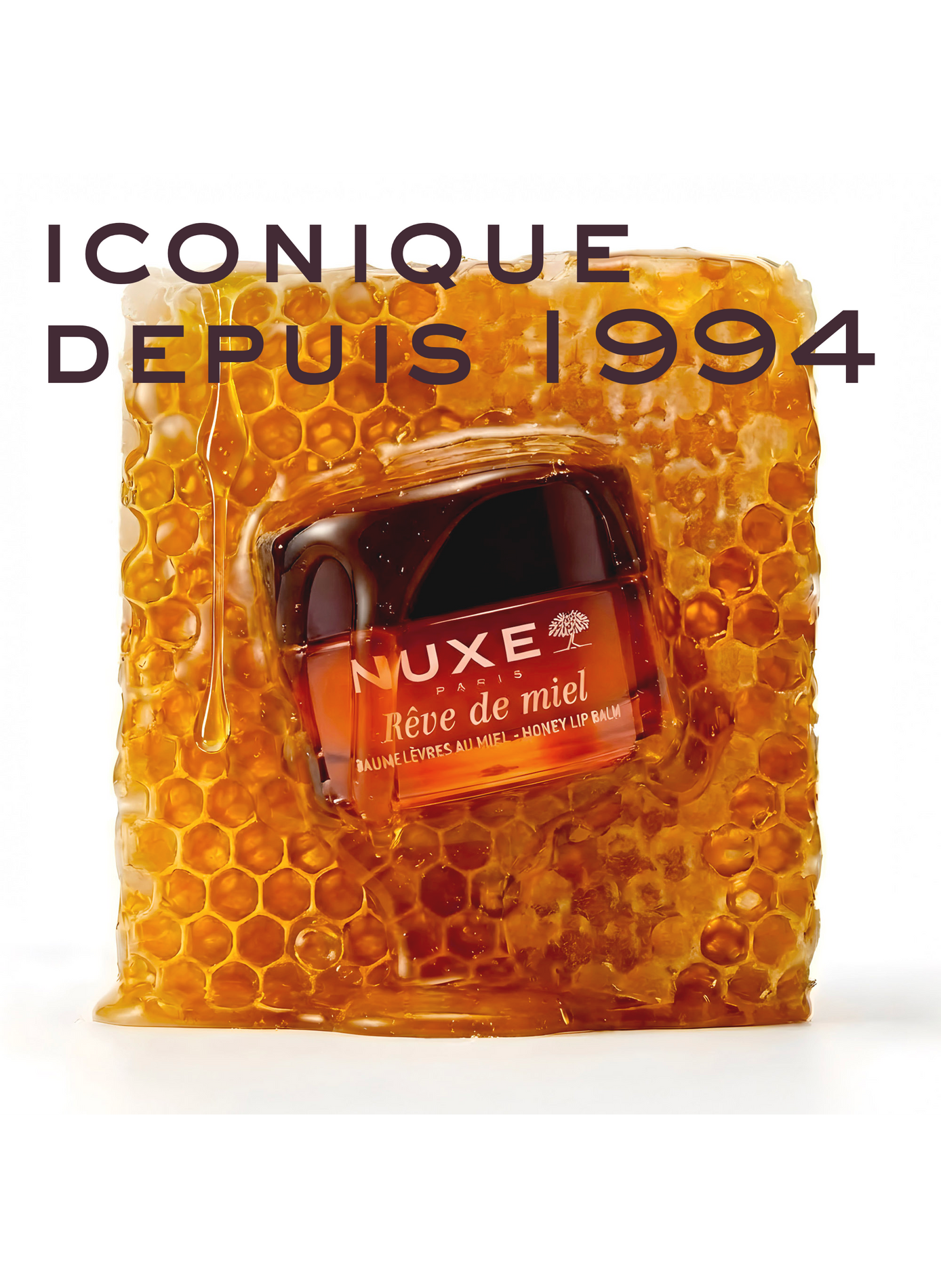 Baume à Lèvres nourrissant et réparateur Rêve de Miel® NUXE No color
