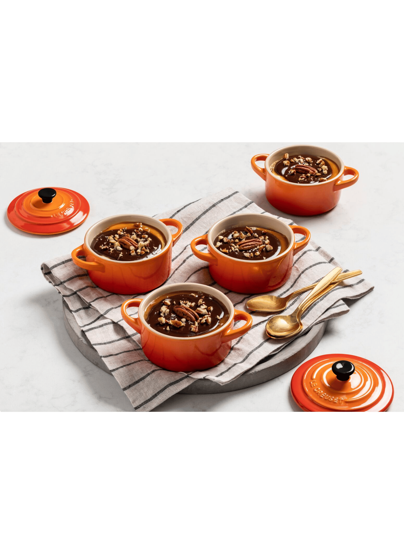 Mini-Kochtopf aus Keramik LE CREUSET Orange