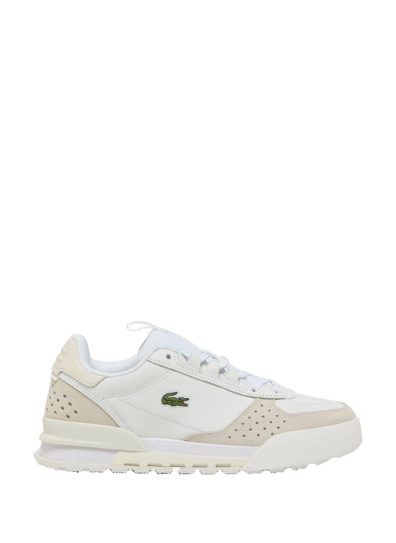 SLAM BREAK 226 2 SFA mixed leather sneakers LACOSTE White