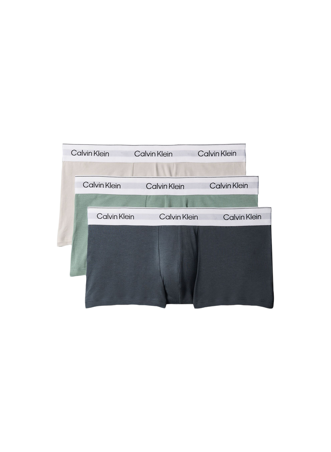 Lot de 3 boxers en coton mélangé CALVIN KLEIN Multicolore