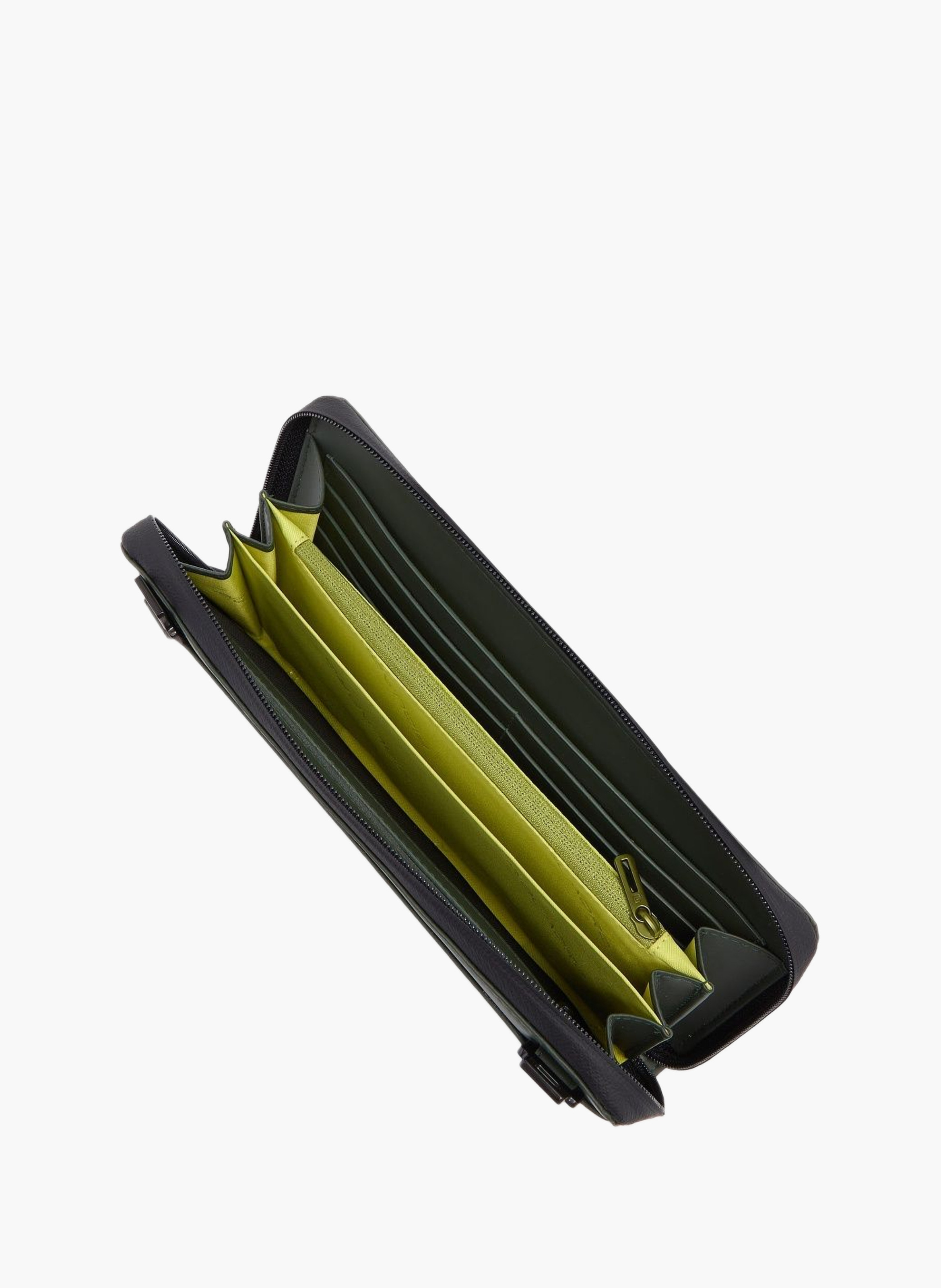 Handtas met afneembare schouderriem PIQUADRO Groen