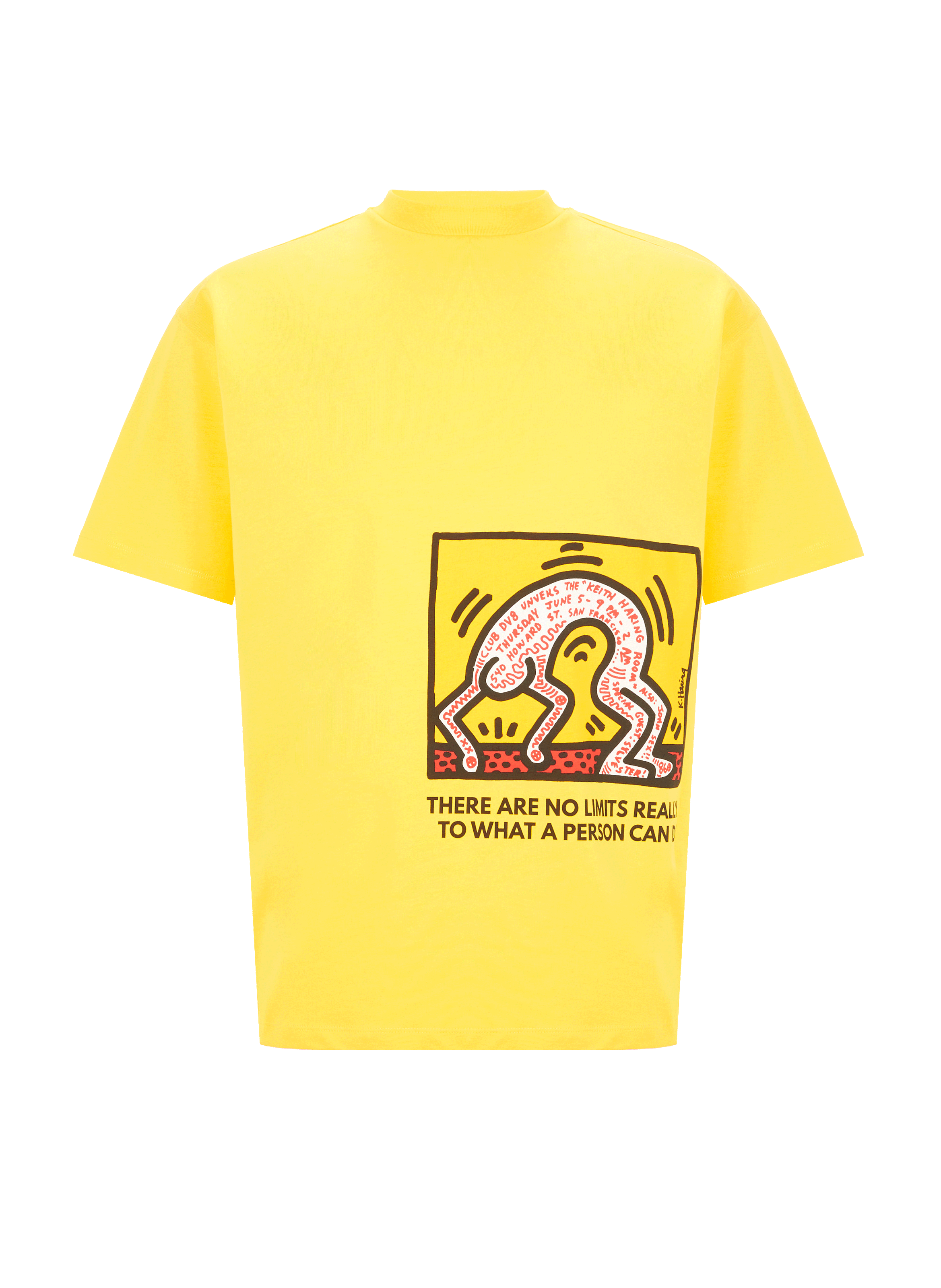 T-shirt Honey Fucking Dijon x Keith Haring en coton