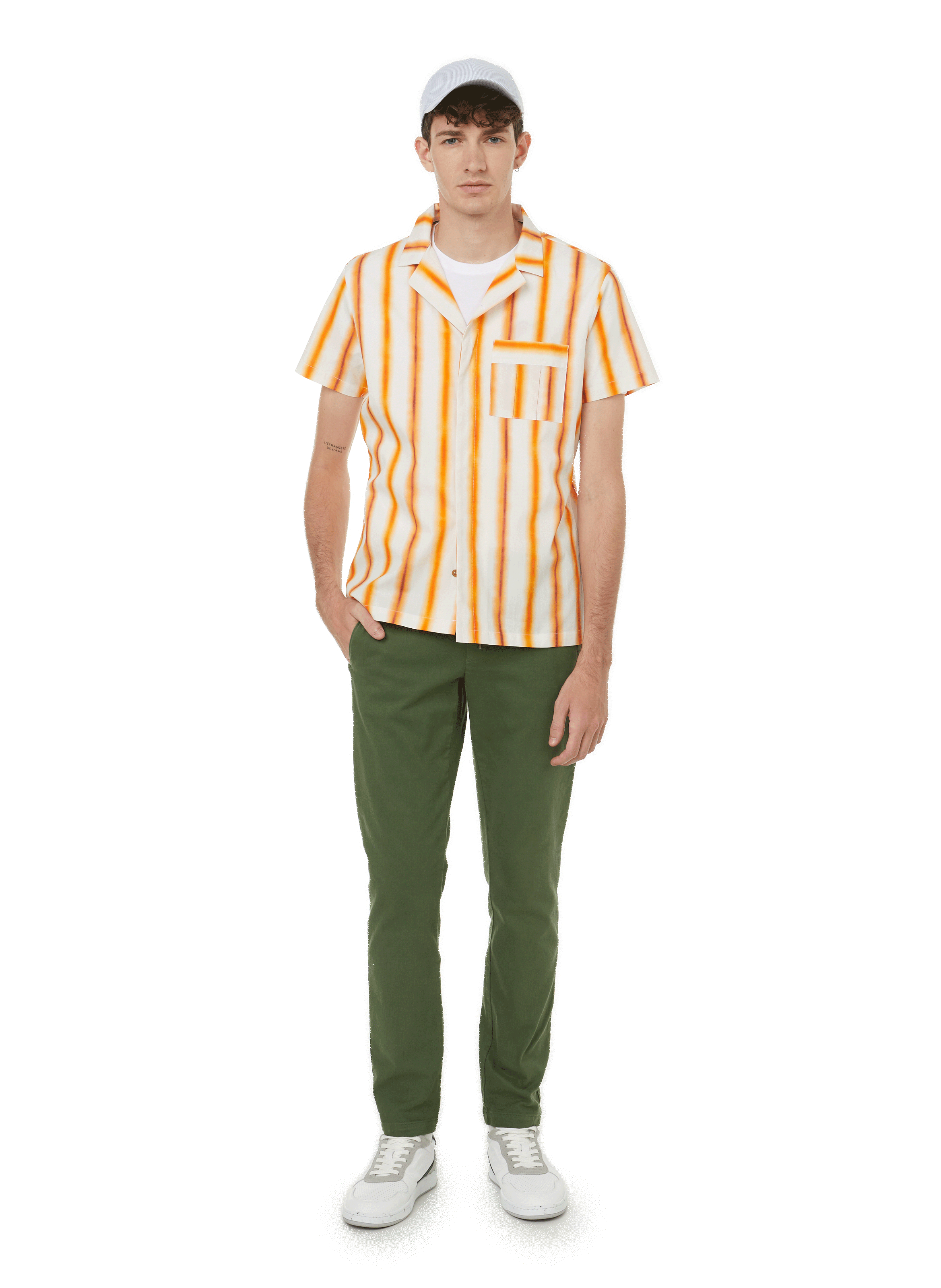 KURZARMHEMD JAGVI RIVE GAUCHE Orange