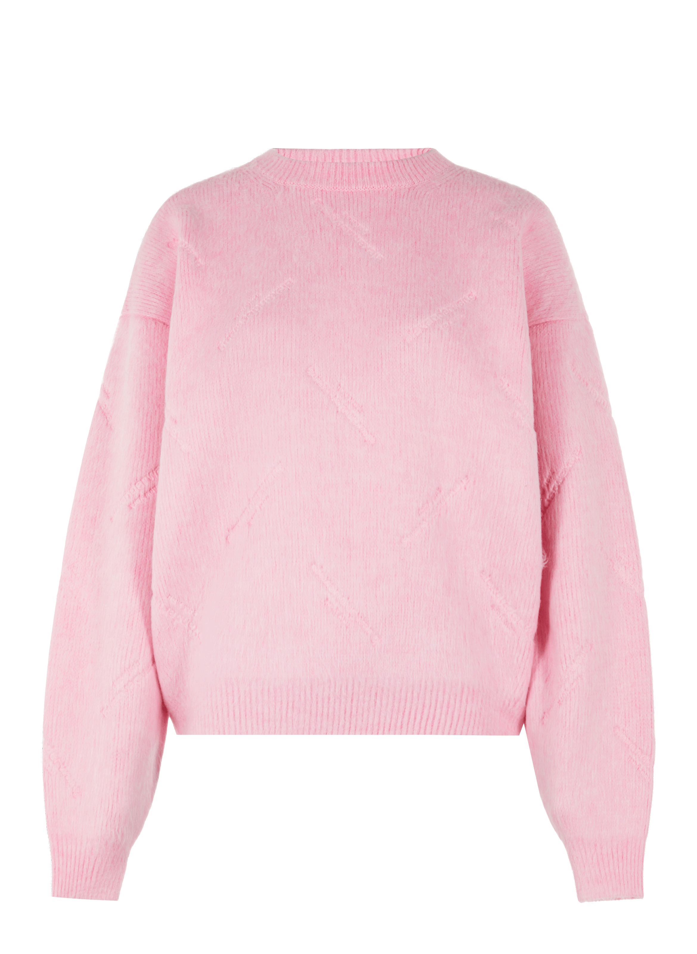 Pull duveteux avec logo