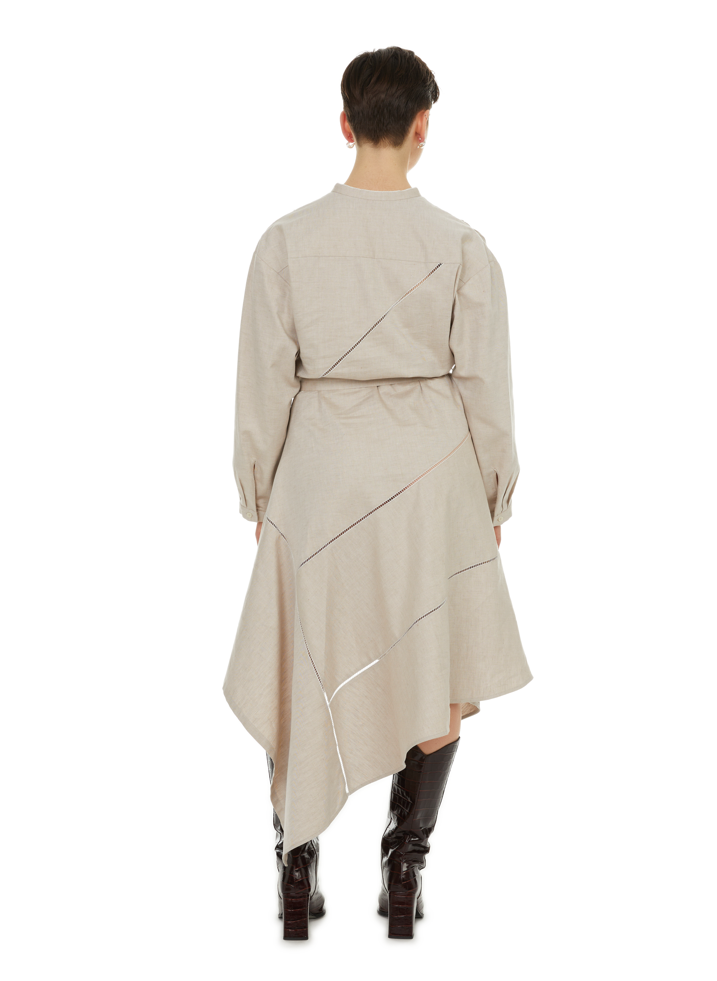 Robe longue  EUDON CHOI Beige