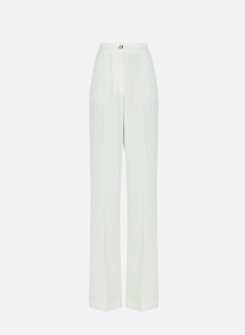 Pantalon large avec dentelle BlancGUESS 