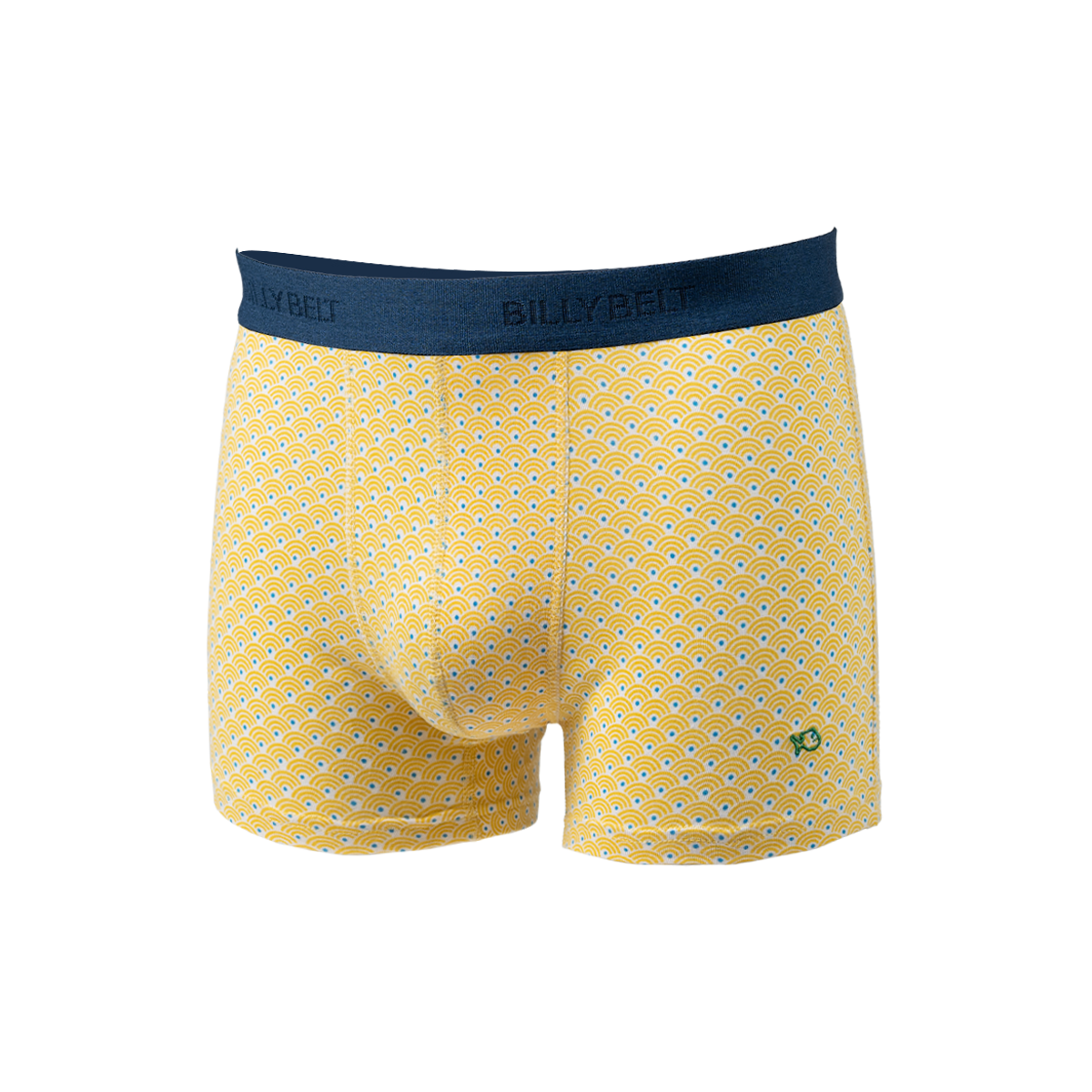 Boxer en coton biologique BILLYBELT Jaune