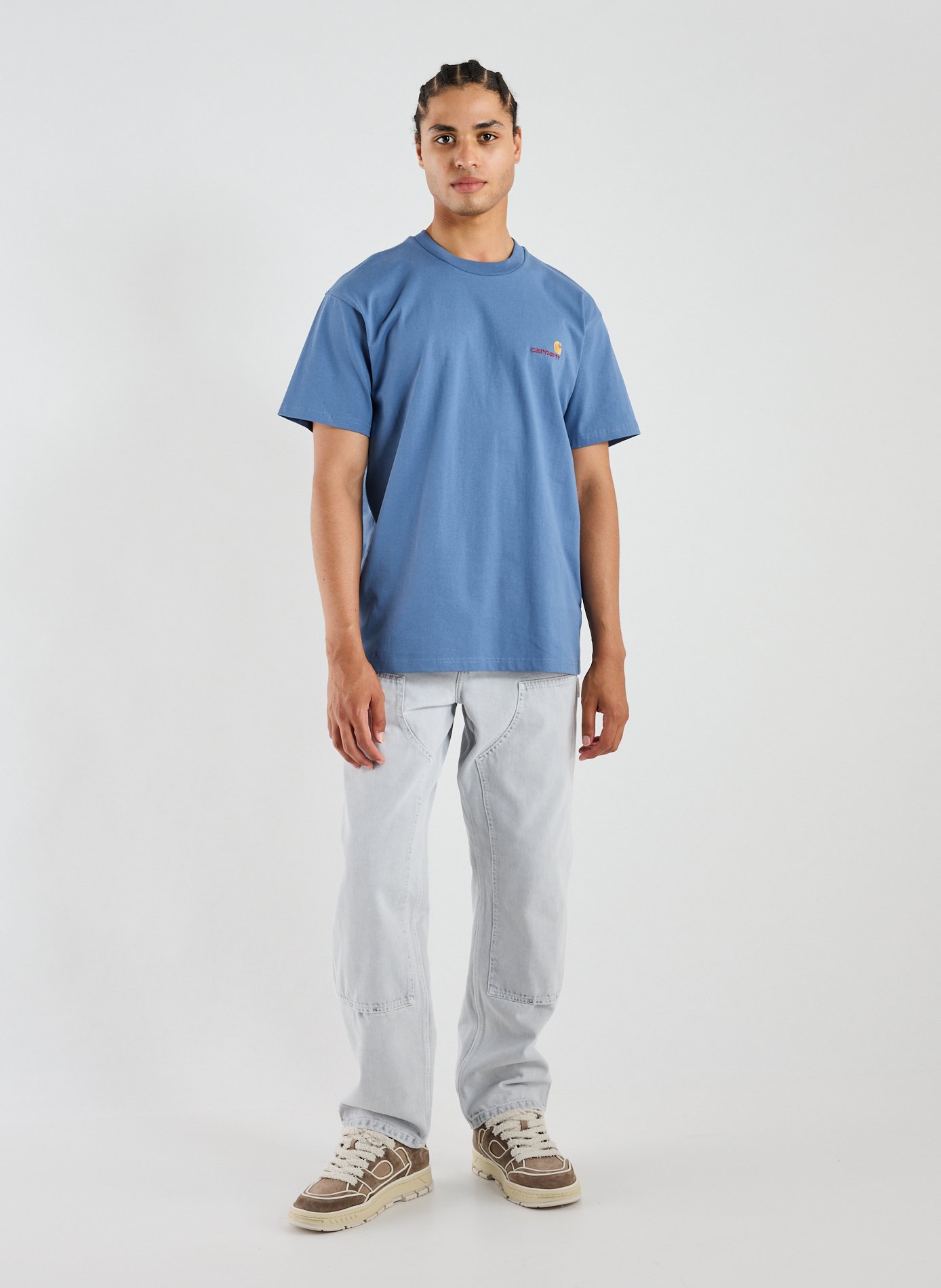 American Script organic cotton T-shirt CARHARTT WIP Blue