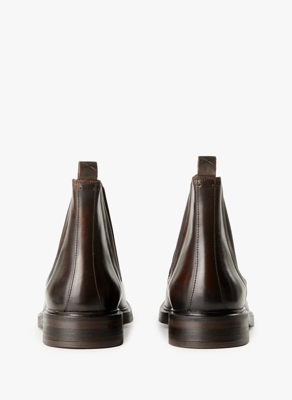 Ankle boots with silver tips Hackett Men