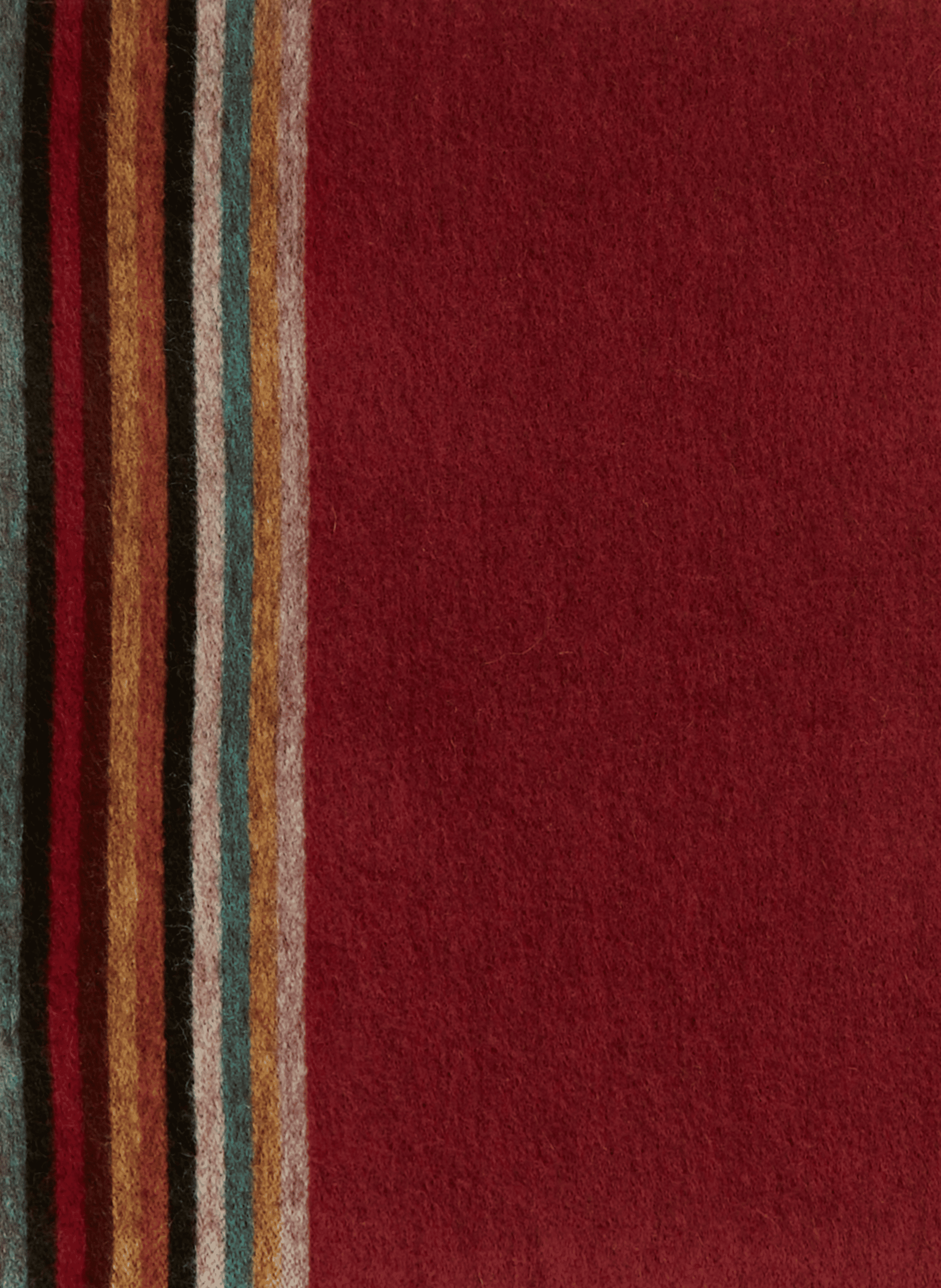 Echarpe en cachemire  PAUL SMITH Rouge