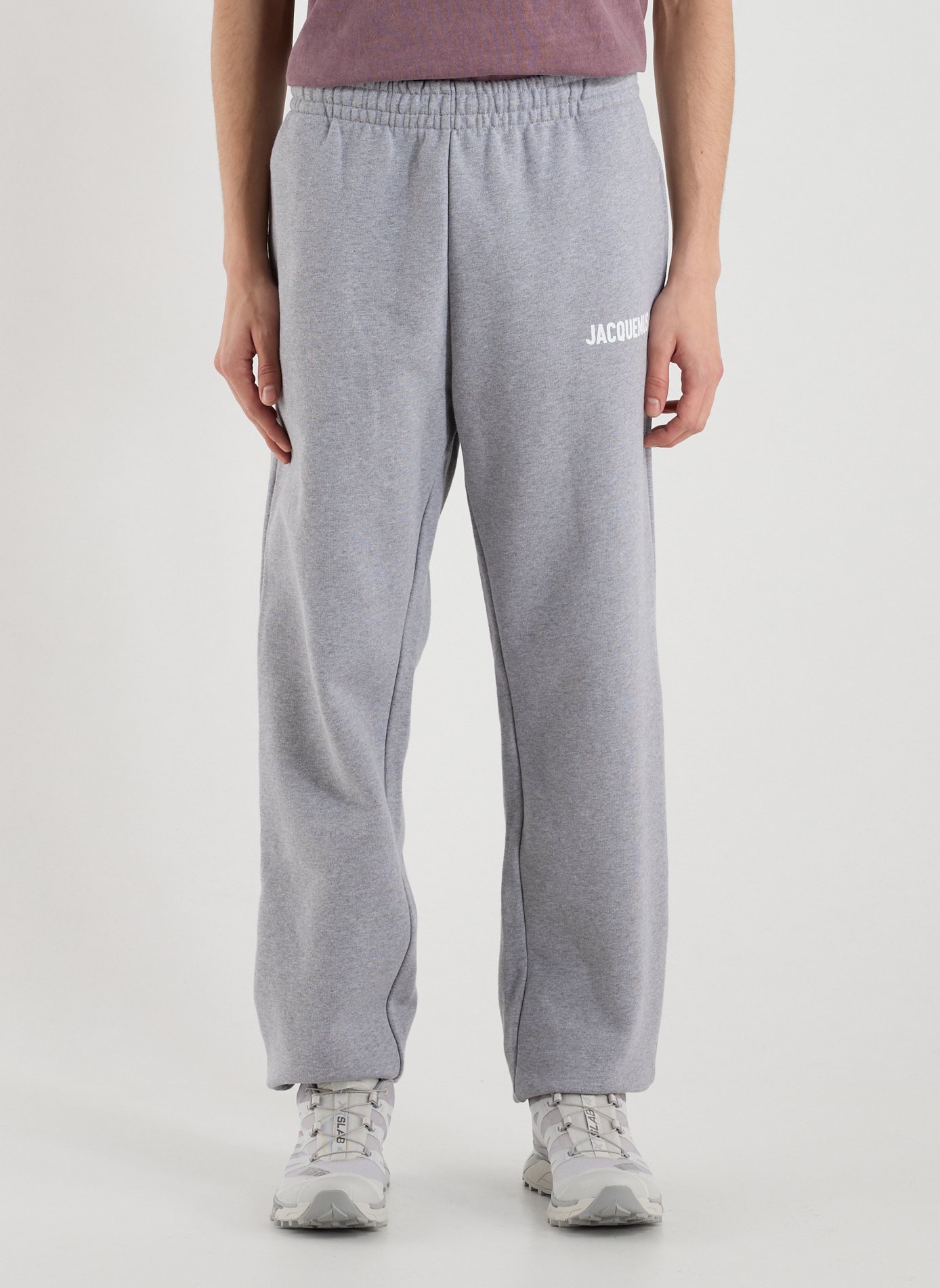 Die Baumwollhose JACQUEMUS Grau