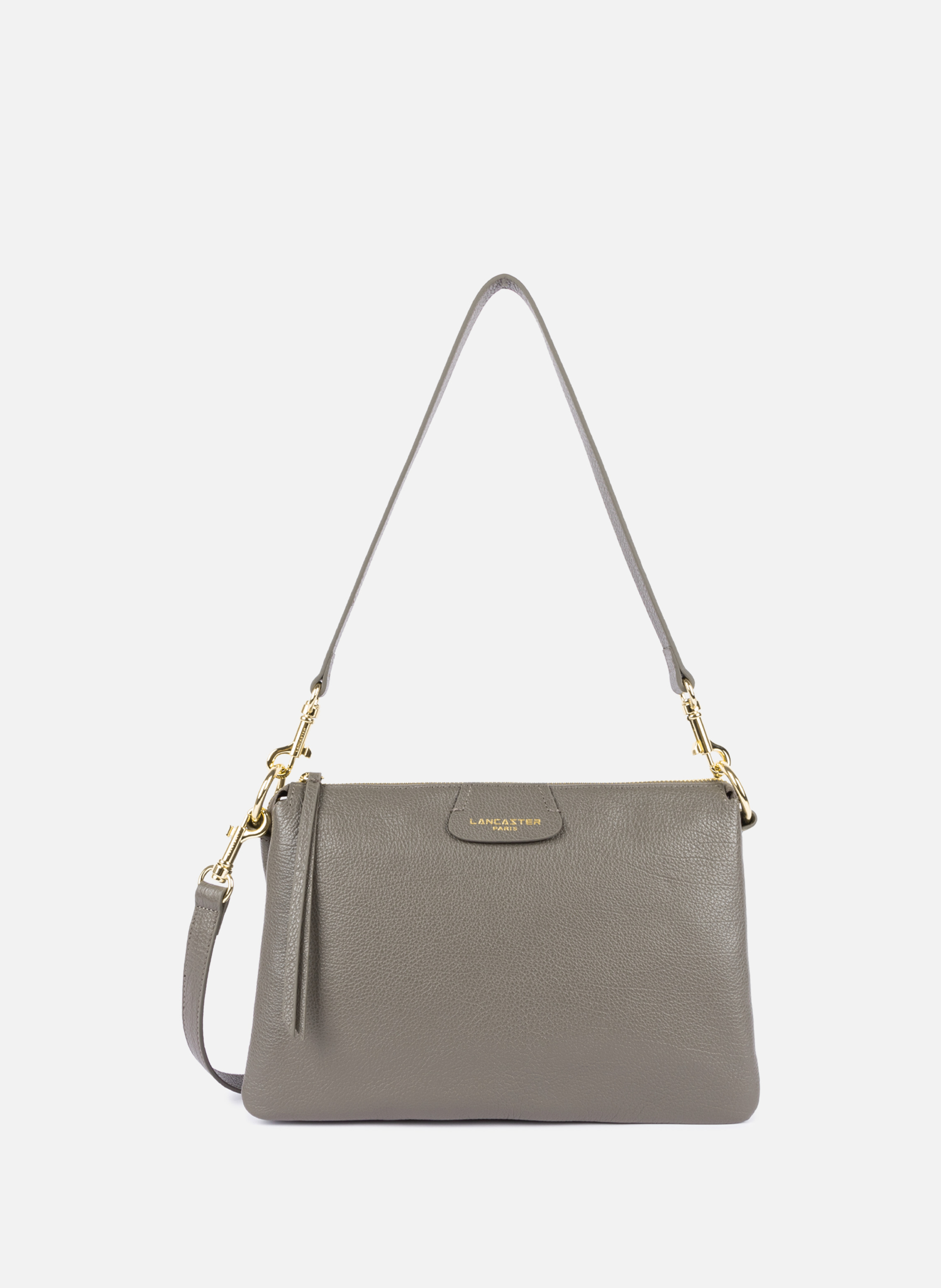 LANCASTER Grande pochette - dune Gris