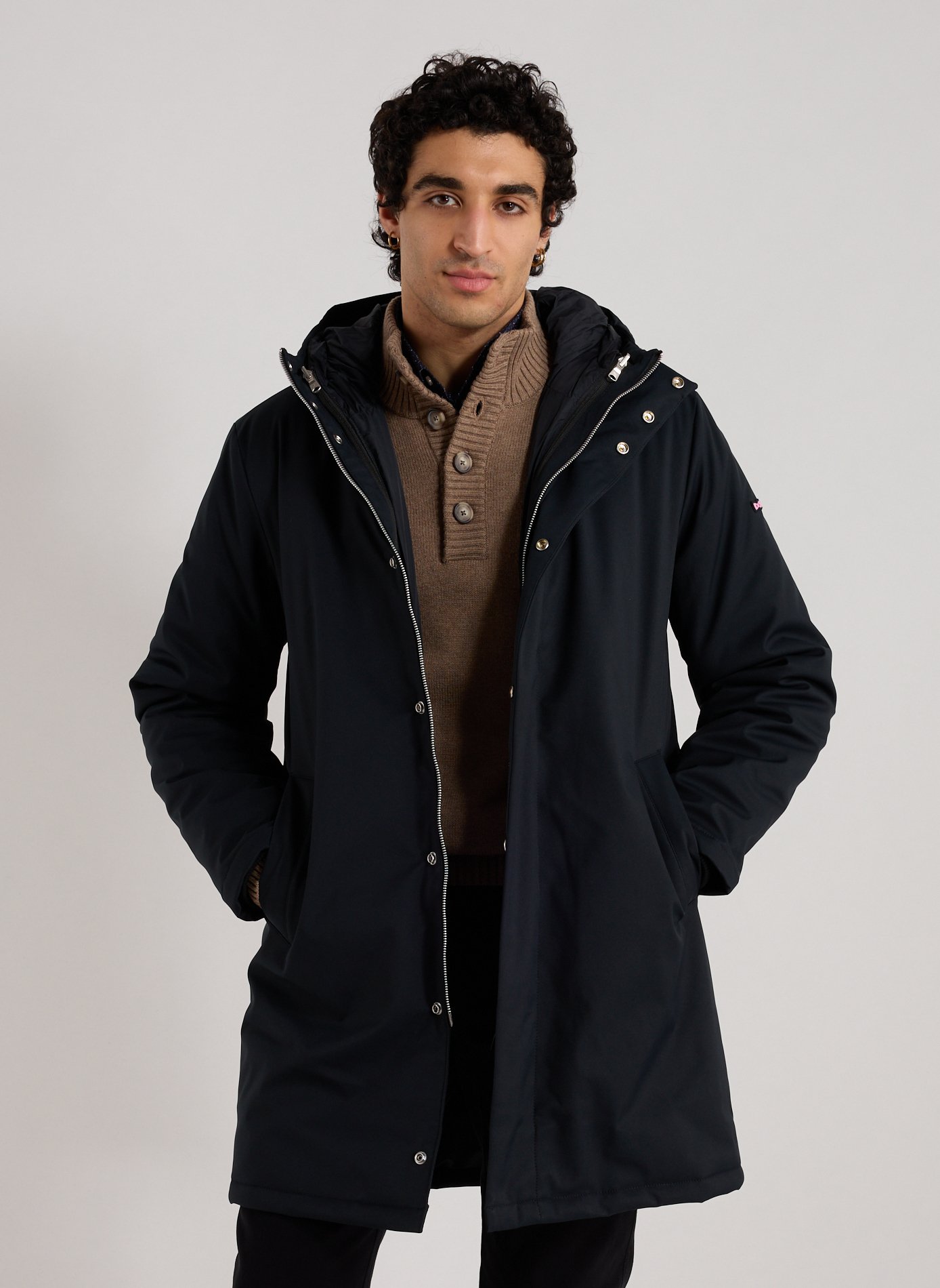 EDEN PARK Parka à capuche Noir
