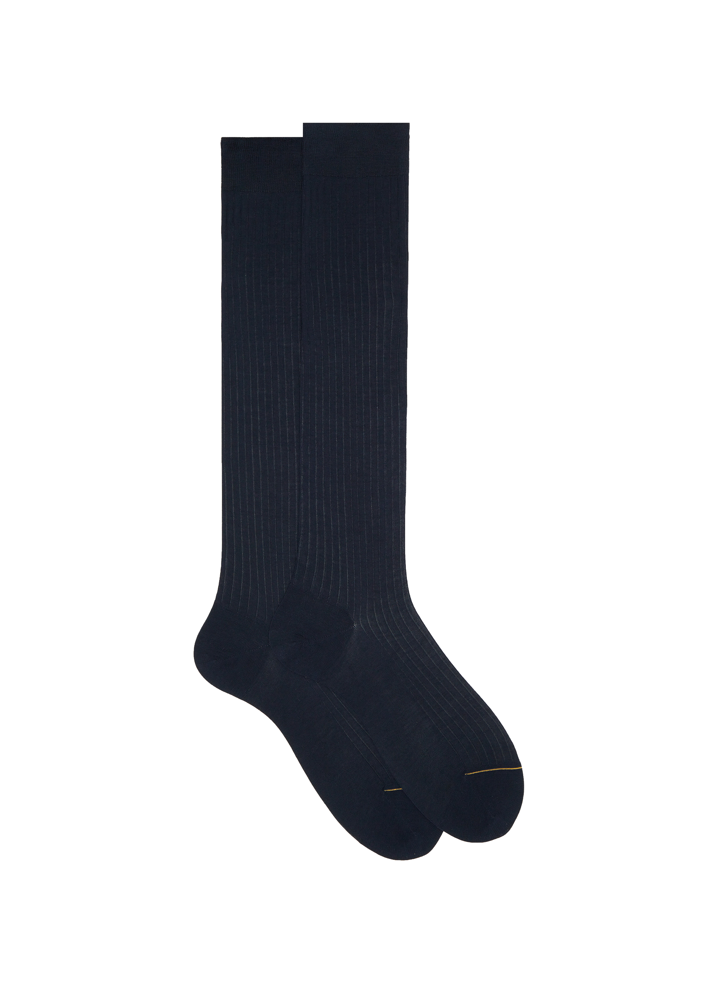 Mi-bas côtelés en coton  DORÉ DORÉ Bleu