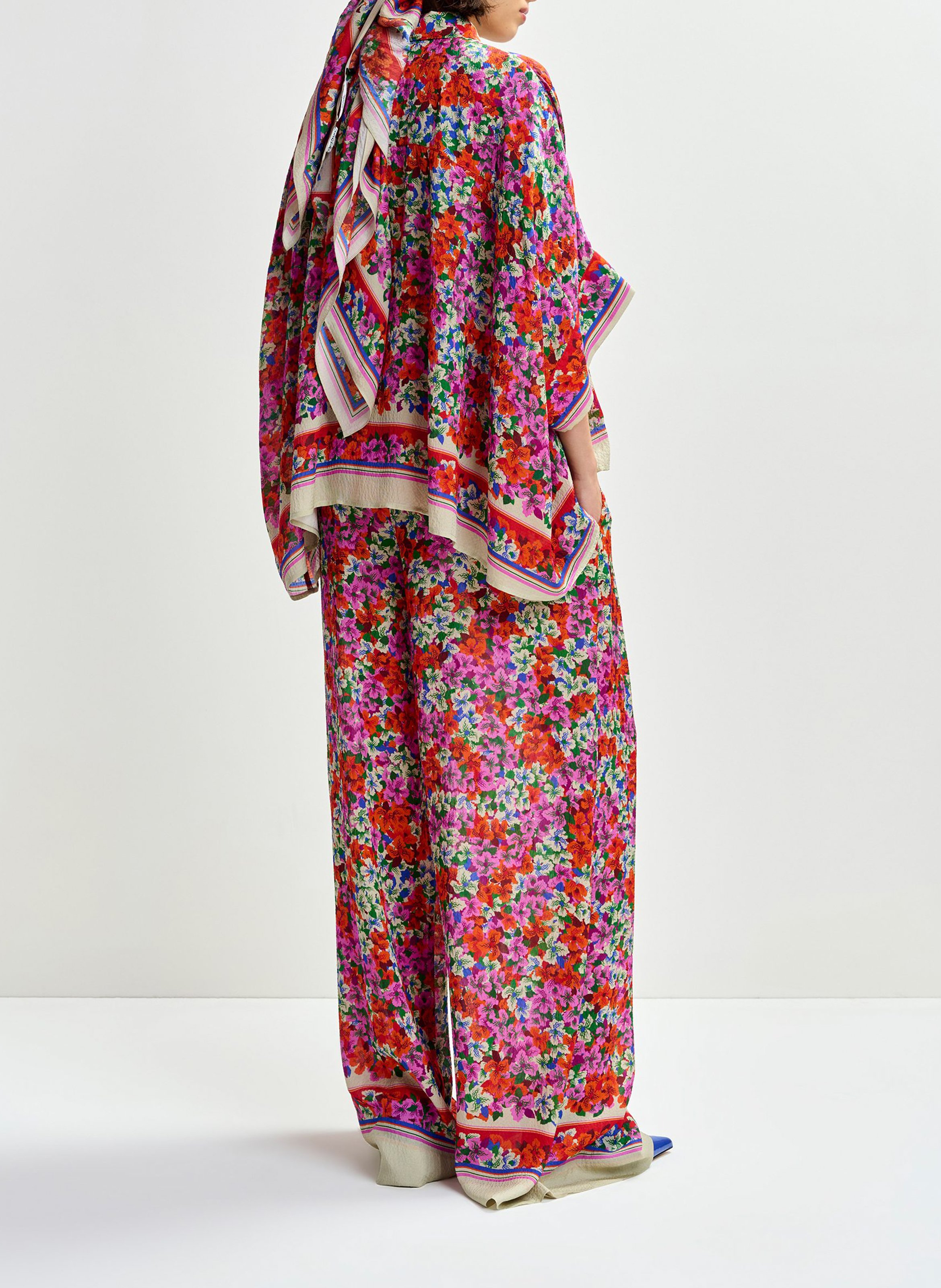 Foulard carré imprimé jaber ESSENTIEL ANTWERP Multicolore