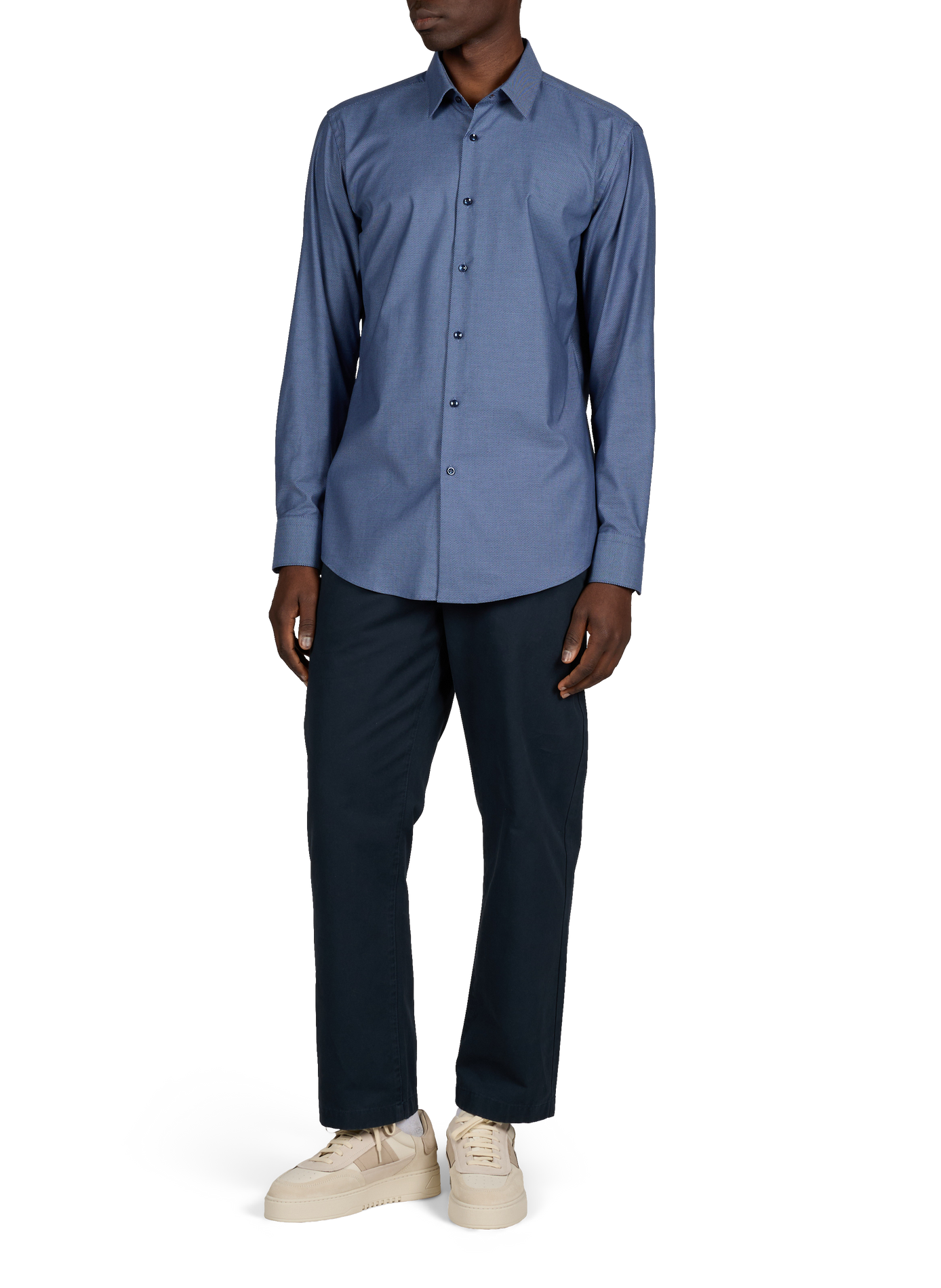 Slim-fit Shirt BOSS Blue