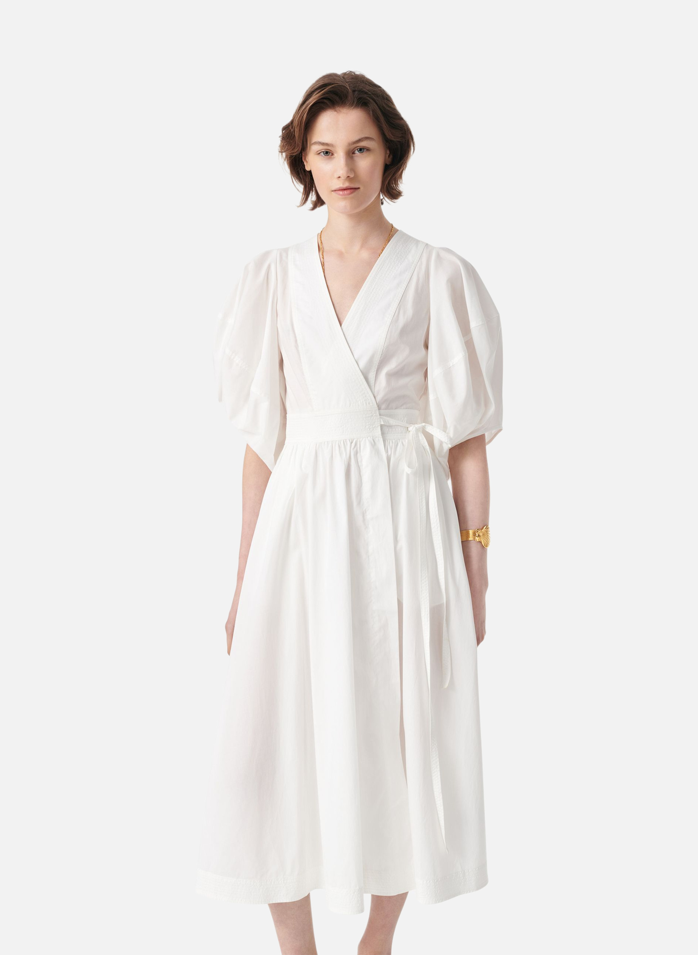 Robe gelyane VANESSA BRUNO Blanc