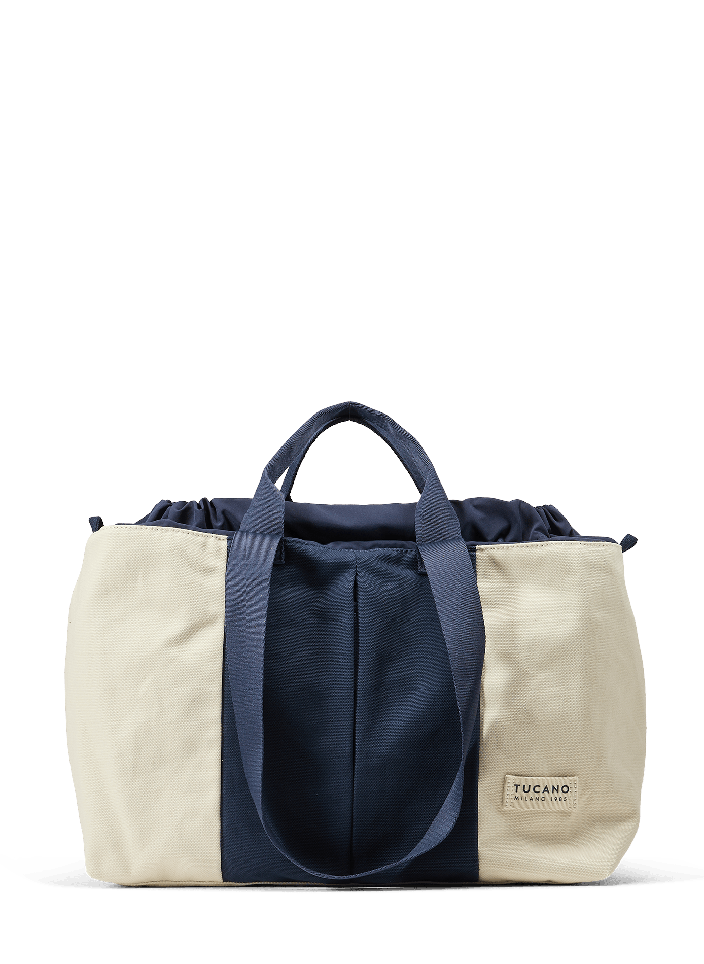 Sac à main en toile et coton TUCANO Bleu